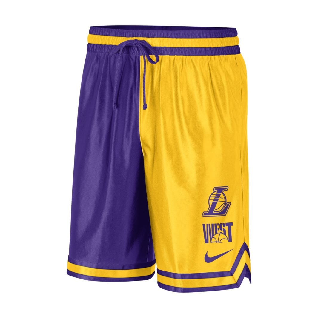 Nike NBA Los Angeles Lakers Dri-FIT DNA Graphic Courtside Shorts ...