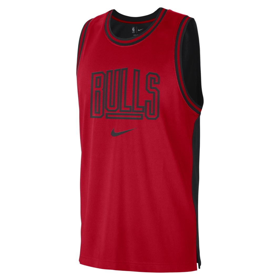 Nike NBA Chicago Bulls Dri-FIT DNA Graphic Courtside Tank - University ...