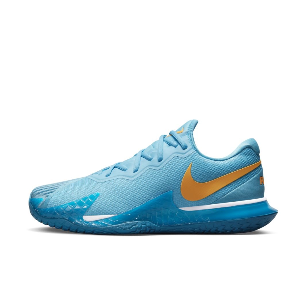 Nike Court Zoom Vapor Cage 4 Rafa - Baltic Blue/Vivid Orange-Green ...