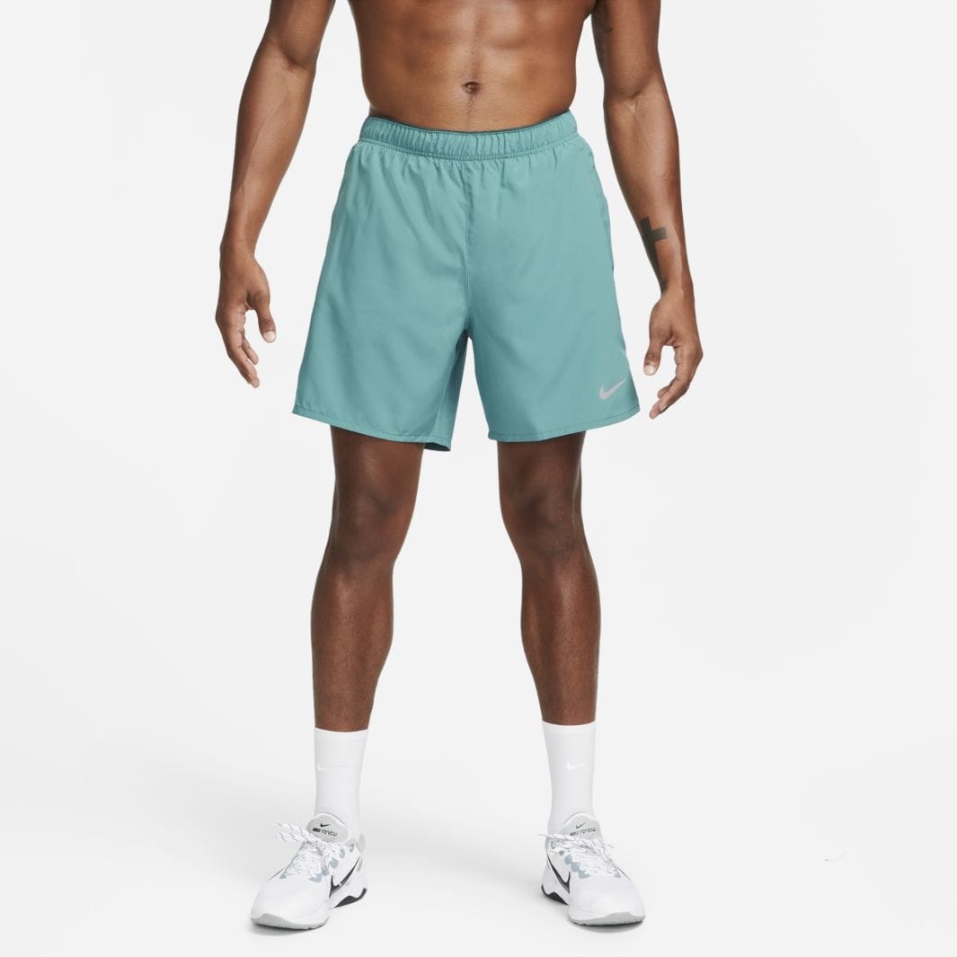 Nike Dri-FIT Challenger Short - Mineral Teal/Reflective Silv - Mens ...