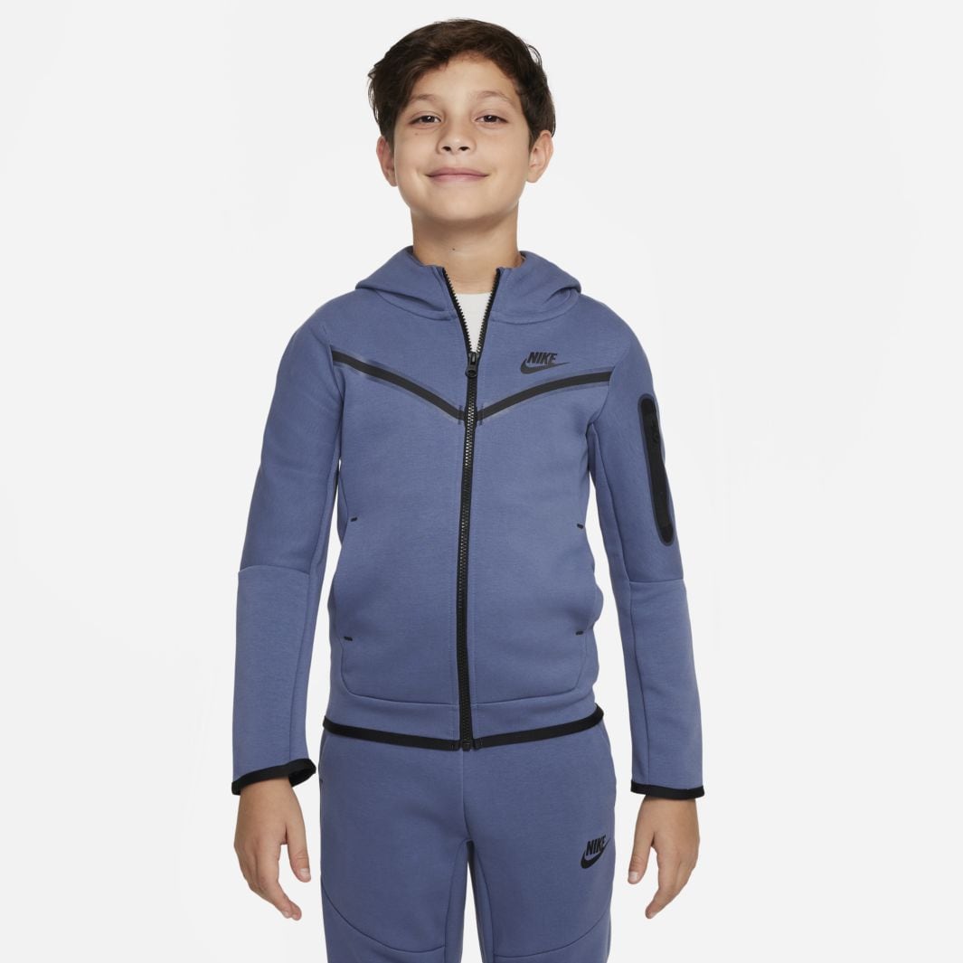 Nike Sportswear Older Kids Tech Fleece Full-Zip Hoodie (8-15Y ...