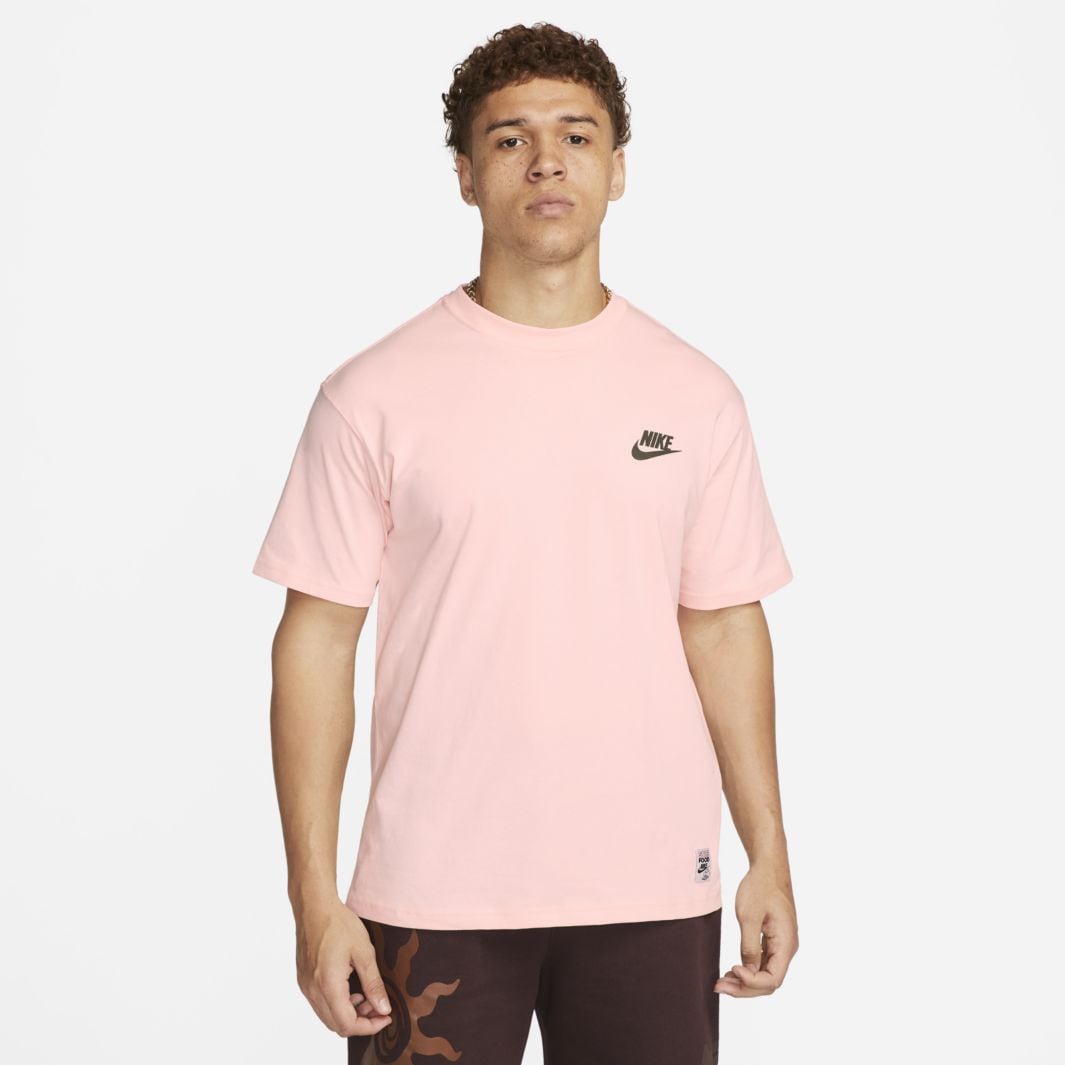 Nike Sportswear M90 Sole Food HBR T-Shirt - Pink Bloom - Tops - Mens ...