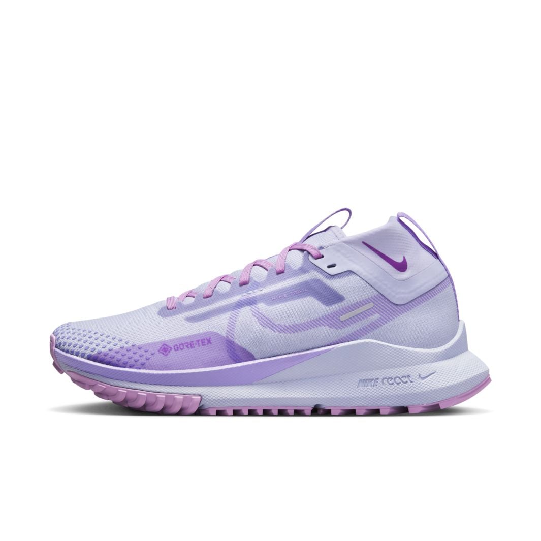Nike Womens Pegasus Trail 4 Gore-Tex - Oxygen Purple/Space Purple-Rush ...