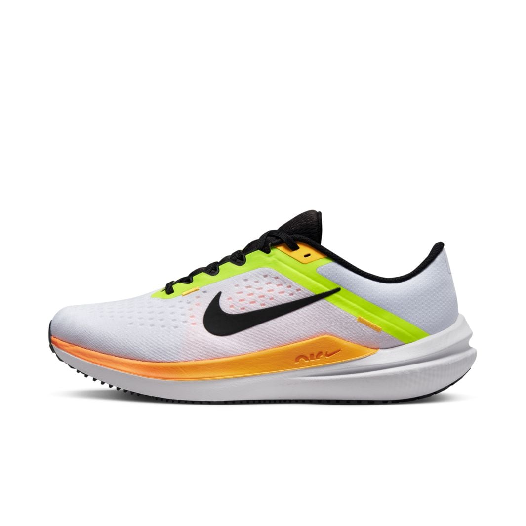 Nike Air Winflo 10 - White/Black-Volt-Laser Orange - Mens Shoes | Pro ...