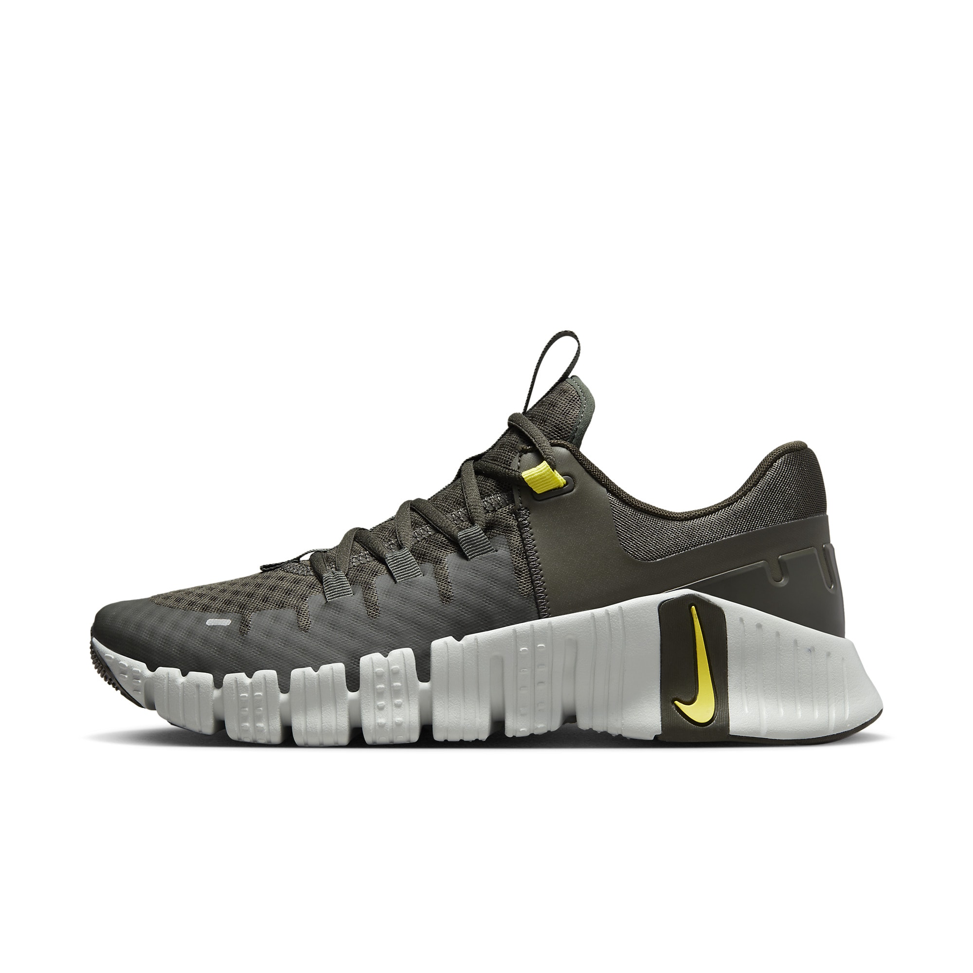 Nike Free Metcon 5 - Sequoia/High Voltage-Light Silver - Mens Shoes ...