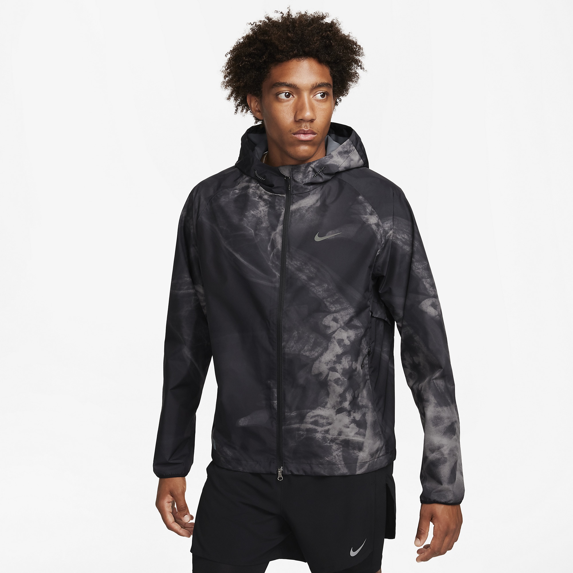 Nike Storm-FIT Run Division Jacket - Black/Blkref - Mens Clothing | Pro ...