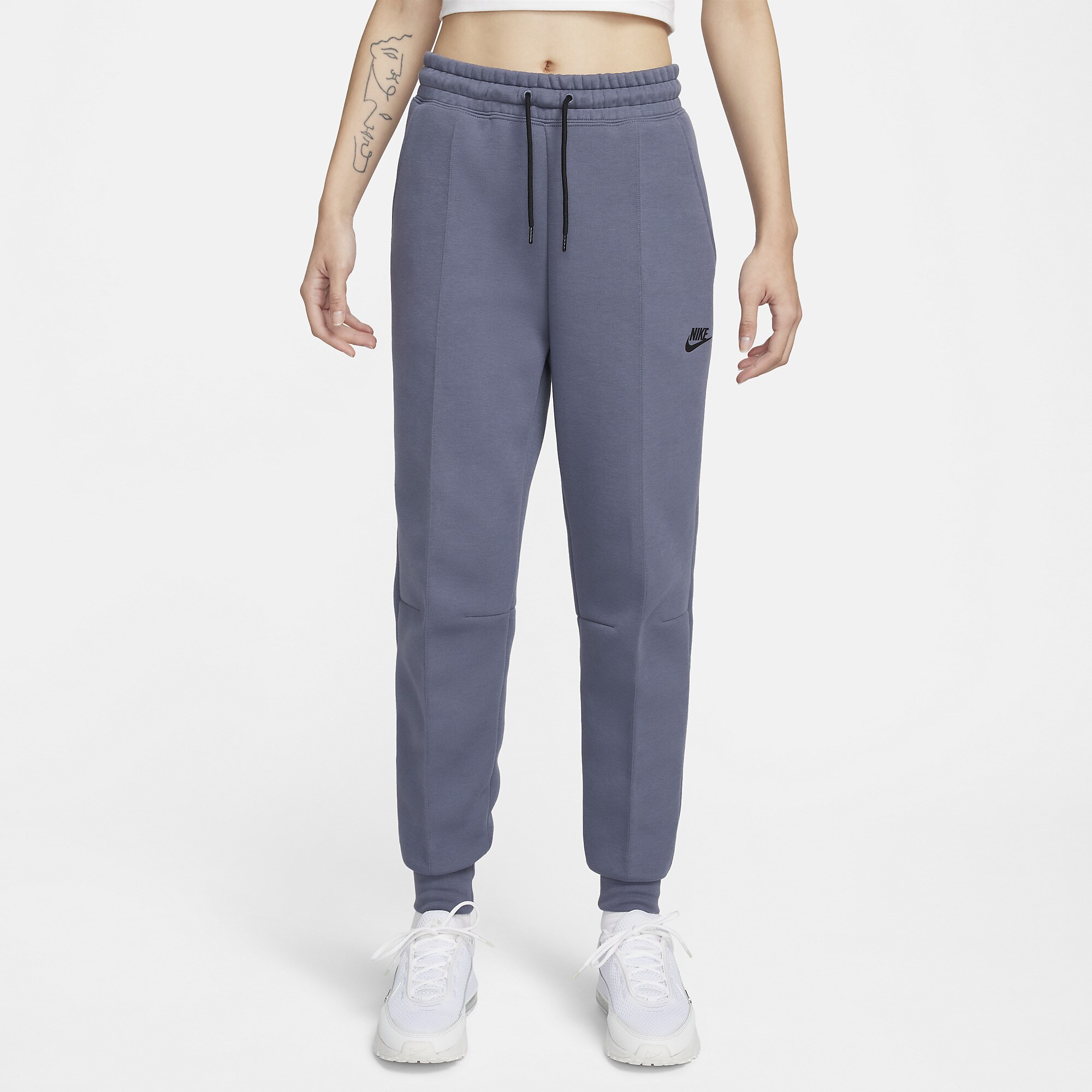 Nike Women's Mid-Rise Joggers Sportswear Tech Fleece Womens
