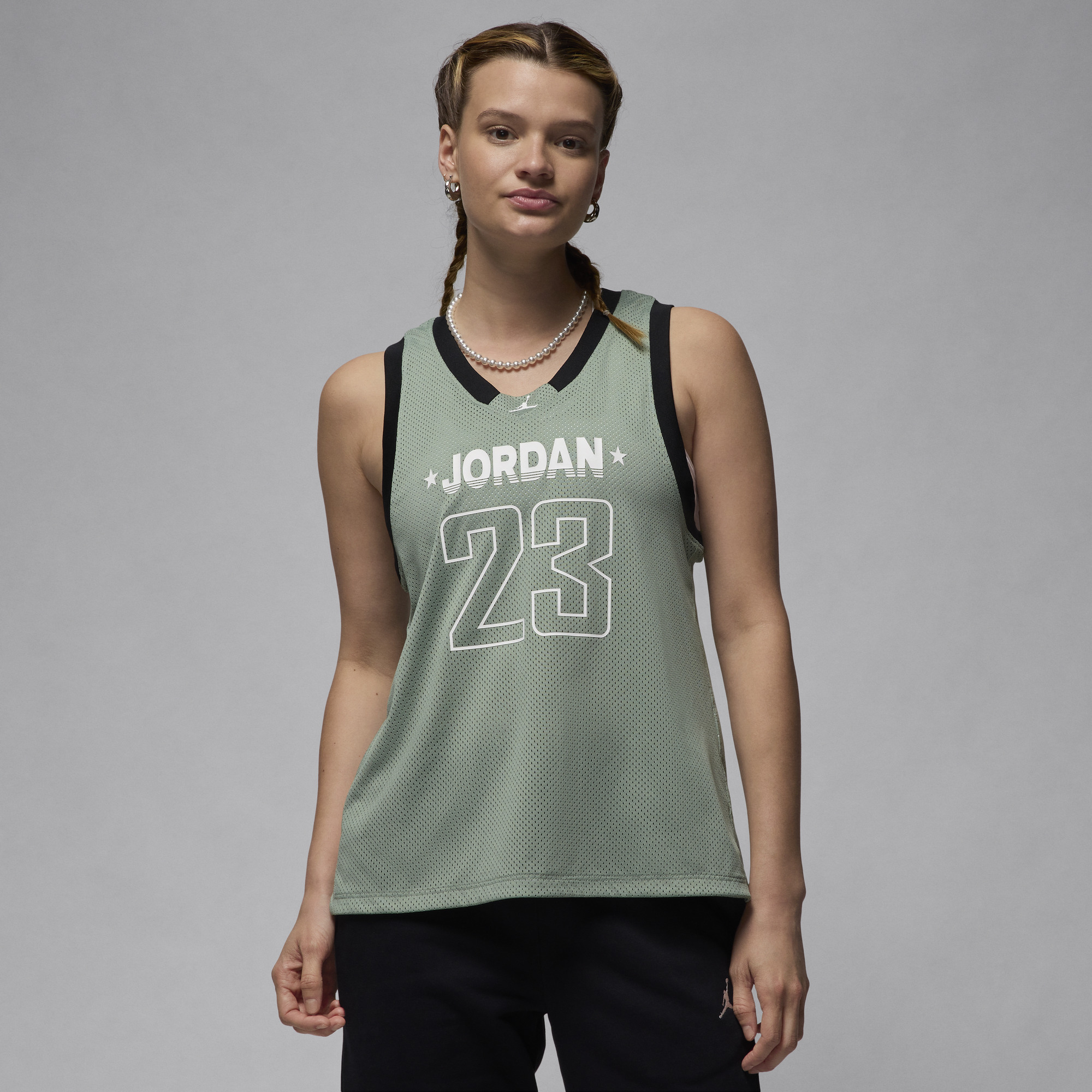Jordan Women's Tank Top 23 Jersey Green
