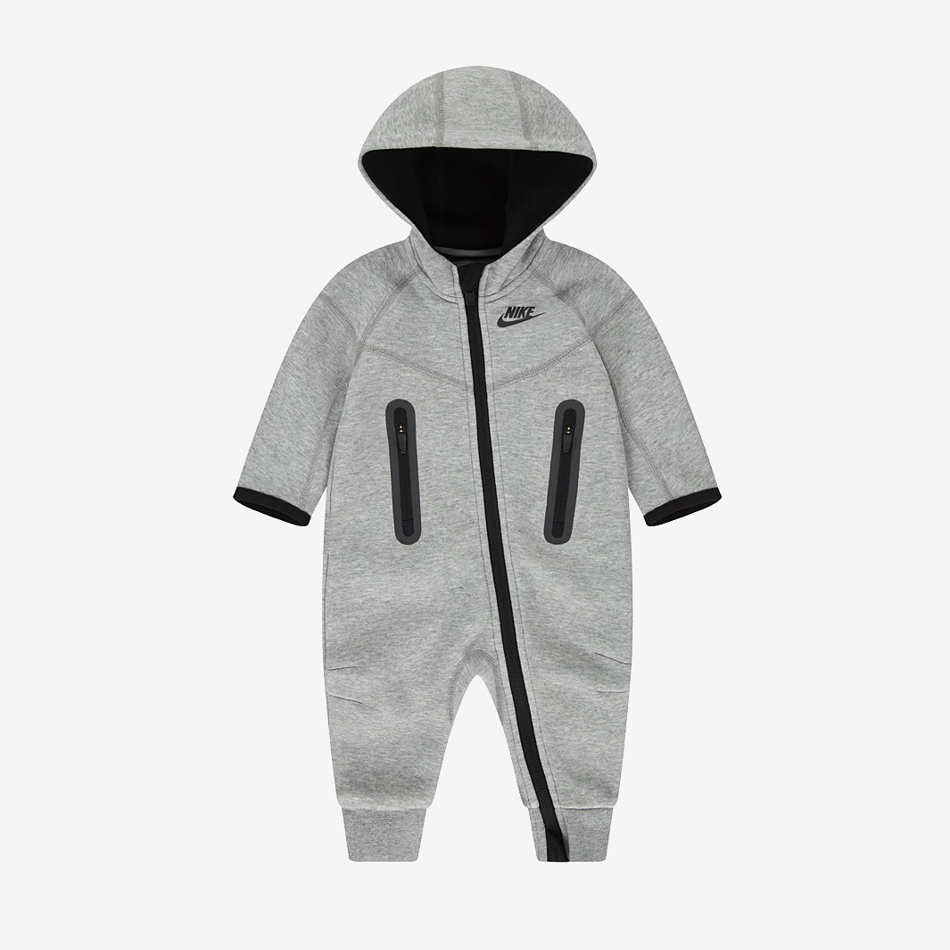 Nike Sportswear Toddler Tech Fleece Hooded Coverall (12-24M) - Dark ...