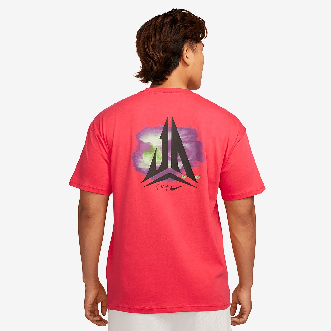 Nike Ja M90 Tee Ember Glow Mens Clothing ProDirect Basketball