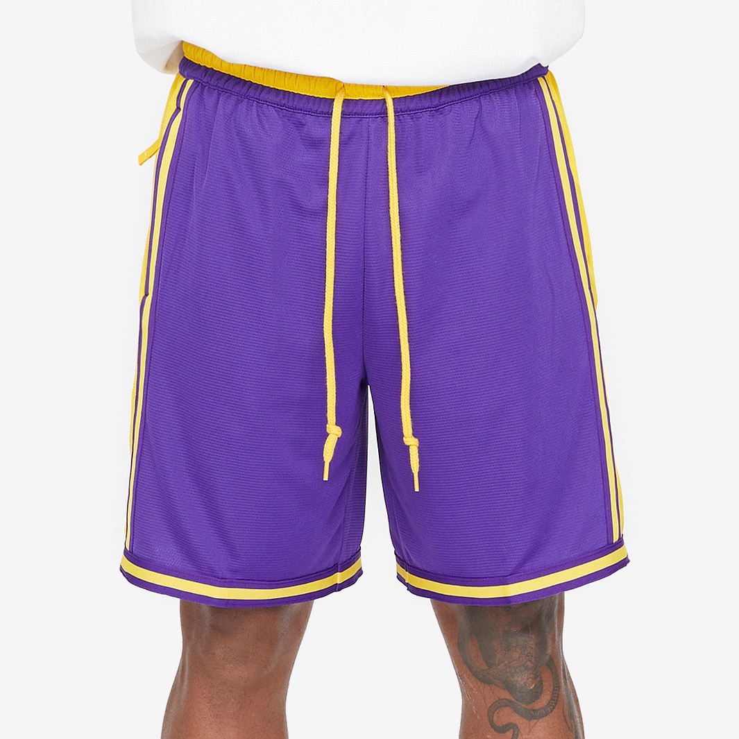 Los Angeles Lakers Nike Heavyweight DNA Performance Shorts - Black