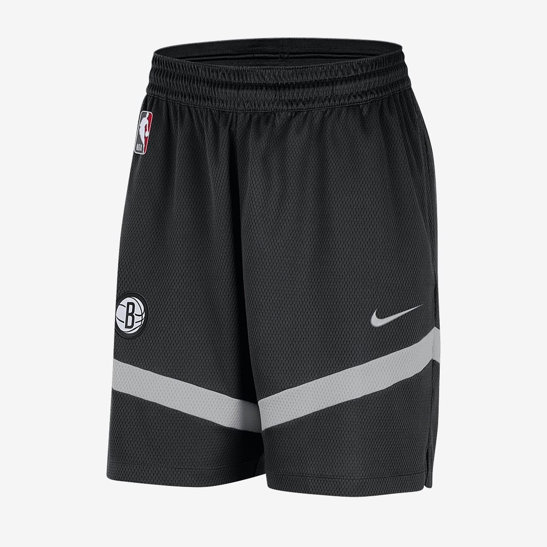 Nike NBA Brooklyn Nets Dri-FIT Practise Icon+ 8-Inch Shorts - Black ...