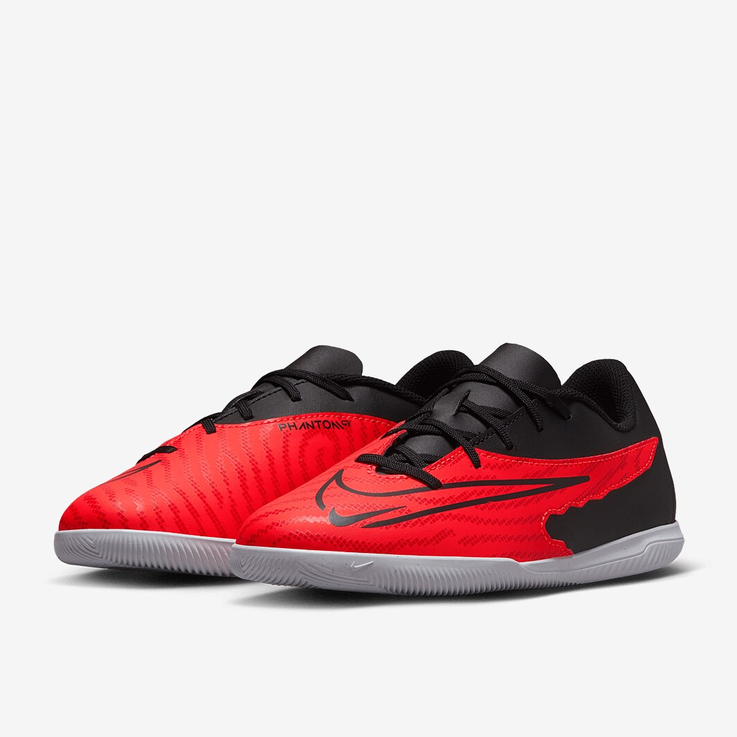 Nike Kids Phantom GX Club IC (GS) - Bright Crimson/Black/White - Mens ...