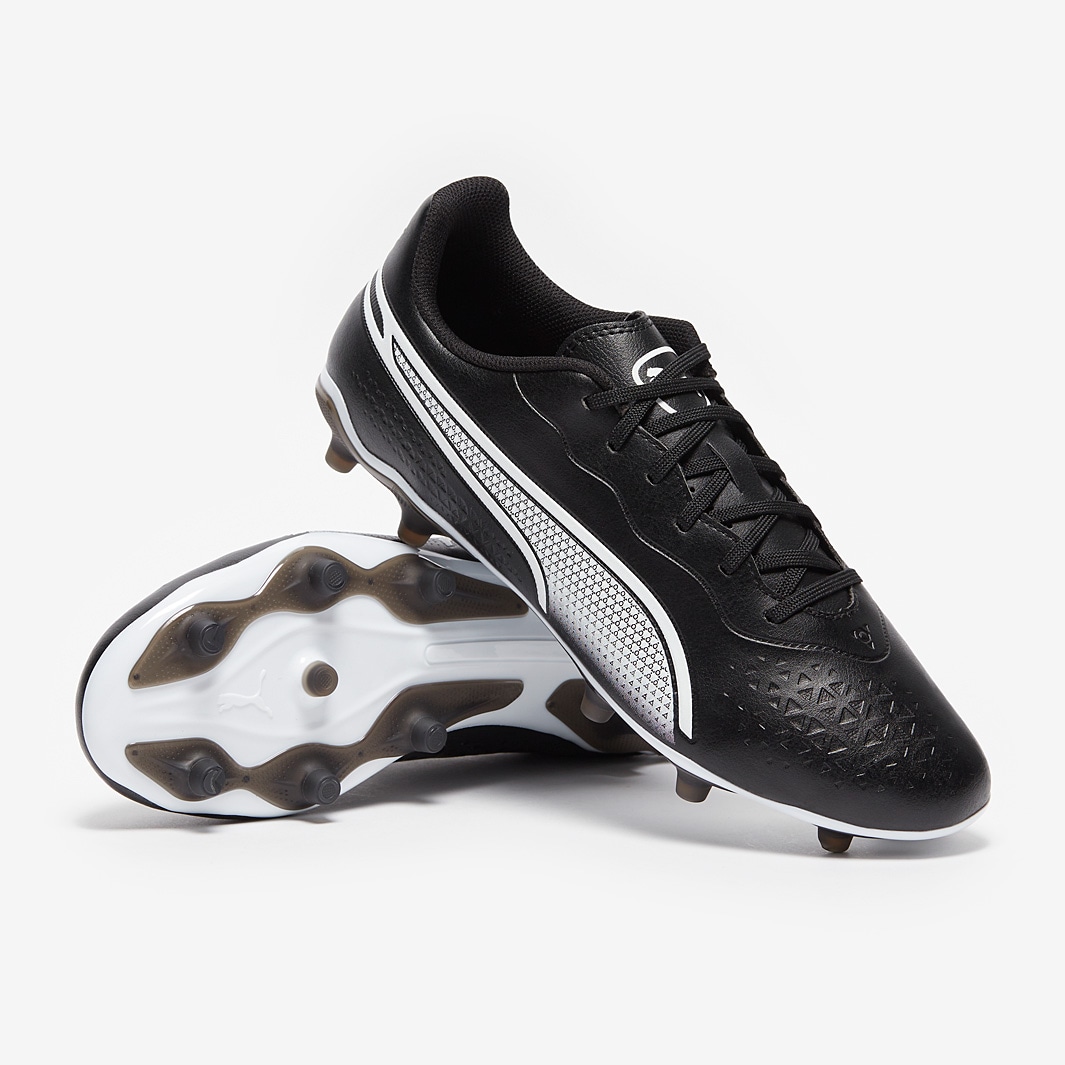 Puma King Match FG/AG - Puma Black/Puma White - Mens Boots | Pro:Direct ...