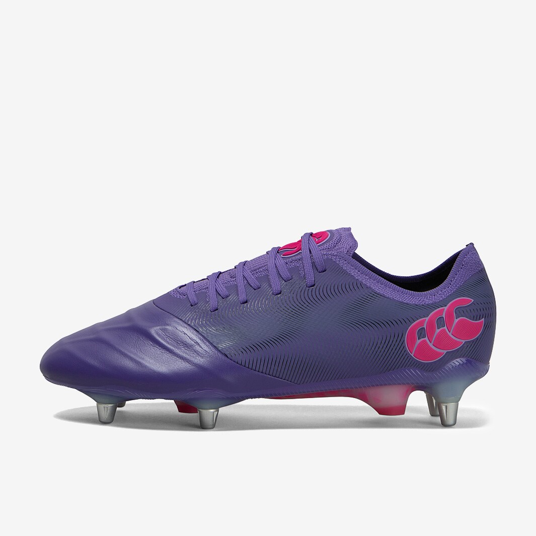 Canterbury Phoenix Genesis Elite SG Prism Violet/Verbena Mens Boots ProDirect Rugby