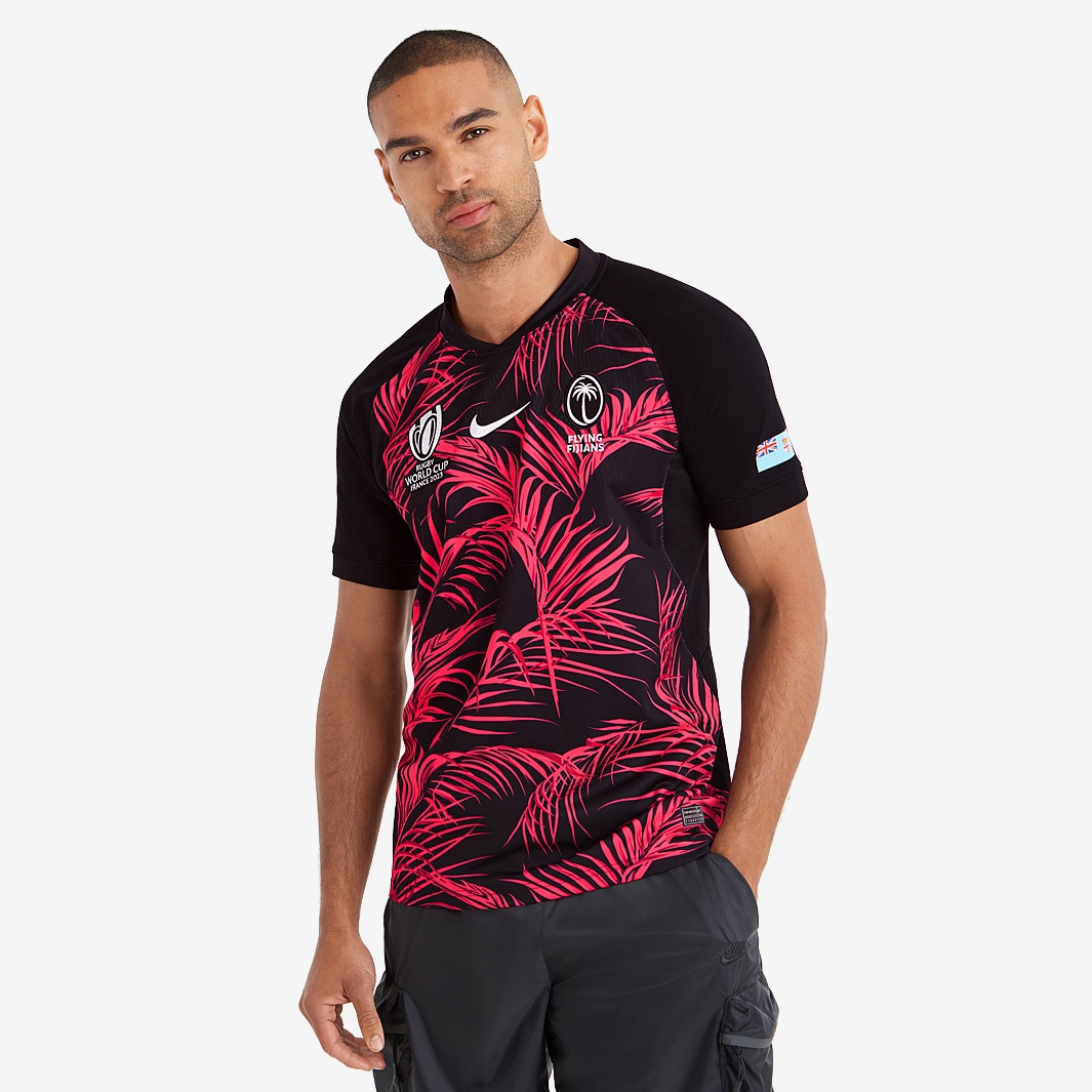 Nike Fiji RWC23 Stadium Away Shirt - Black - Mens Replica | Pro