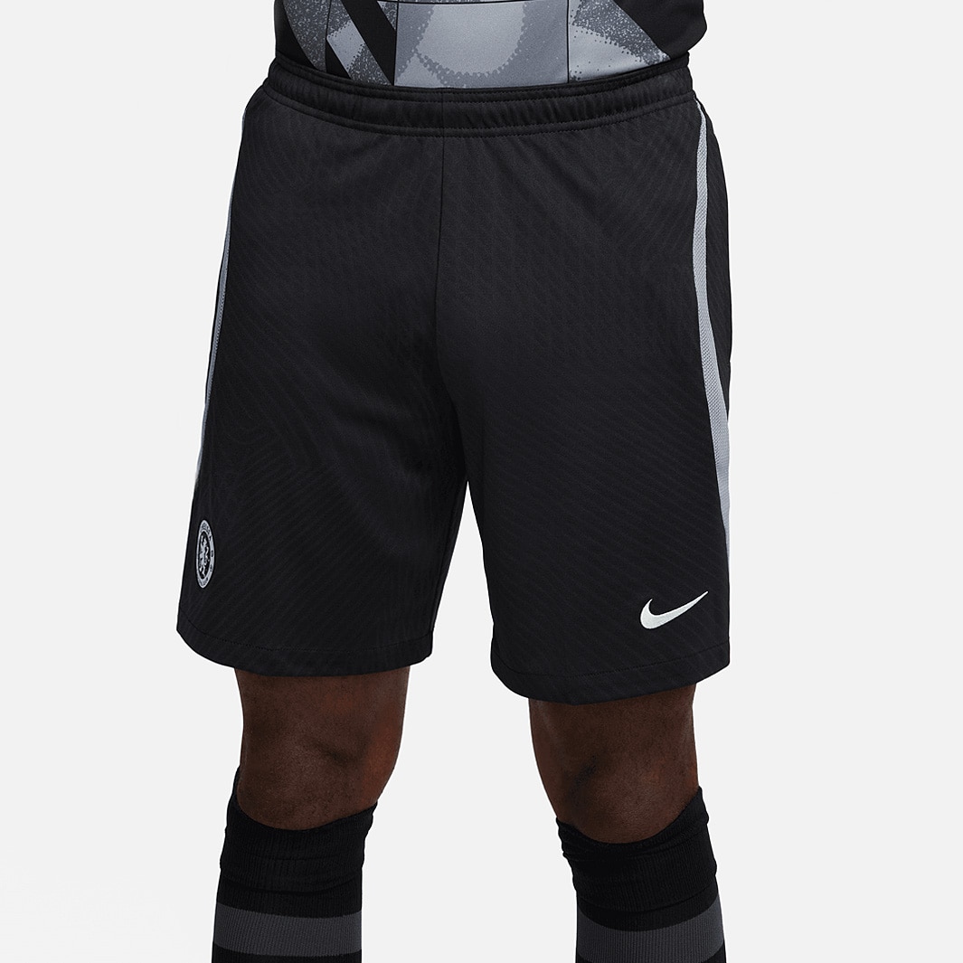 Nike Chelsea 23/24 Dri-Fit Strike Third KZ Shorts - Black/Cool Grey ...