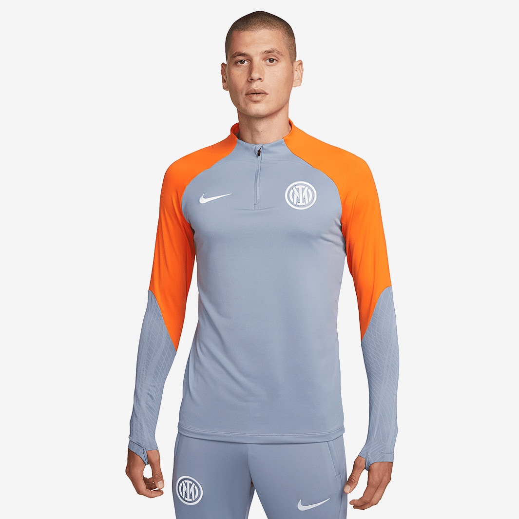 Nike Inter Milan 23/24 Dri-Fit Strike Drill Shirt - Ashen Slate/Safety ...