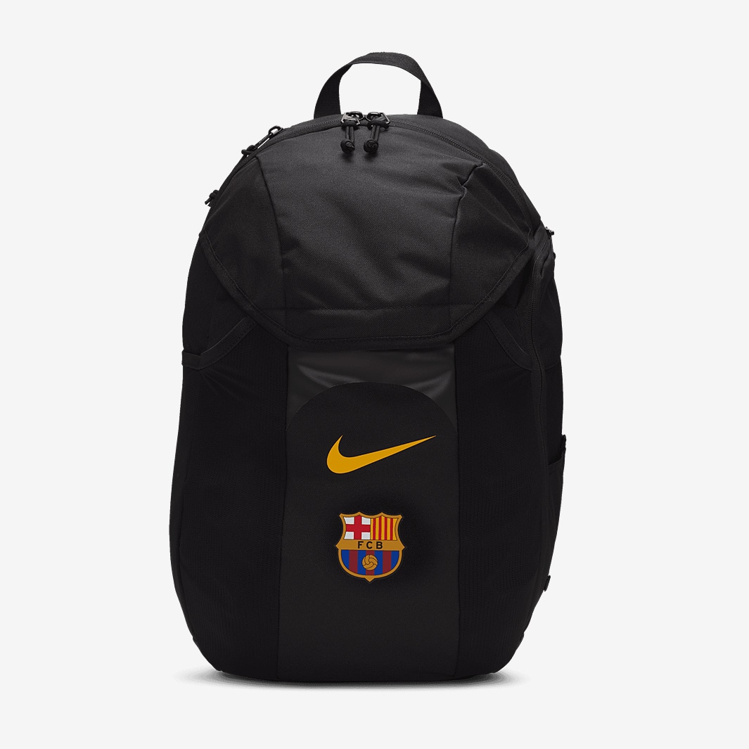 Nike FC Barcelona Academy Backpack 2.3 - Black/Black/Armarillo - Bags ...