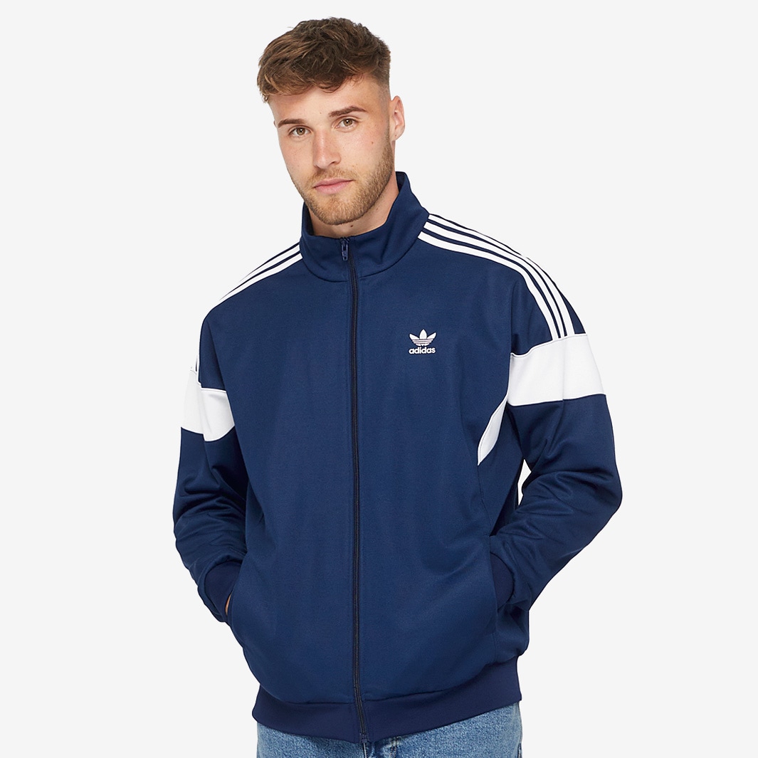 adidas Originals Cutline Track Top - Indigo - Tops - Mens Clothing ...