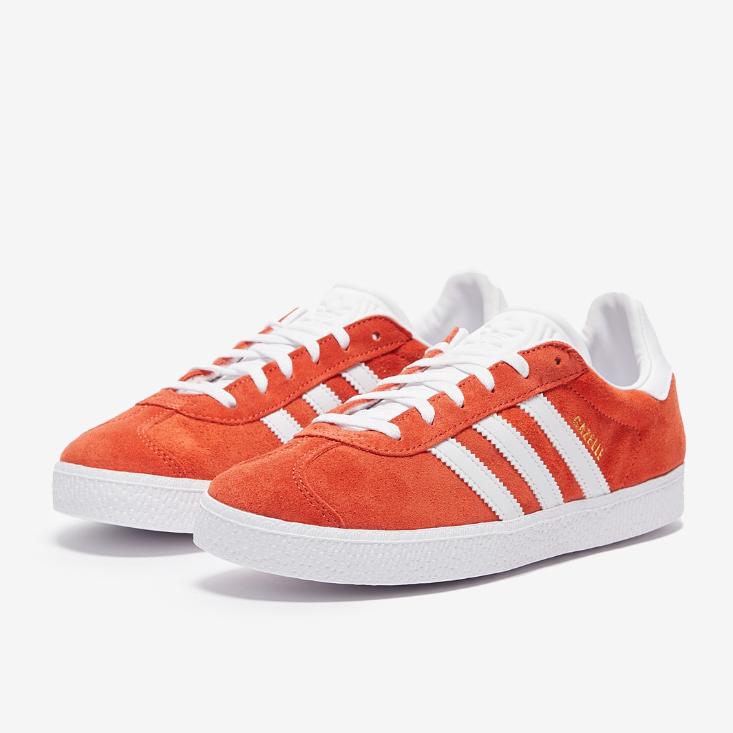 adidas Originals Older Kids Gazelle (GS) - Red/Cloud White/Ftw White ...