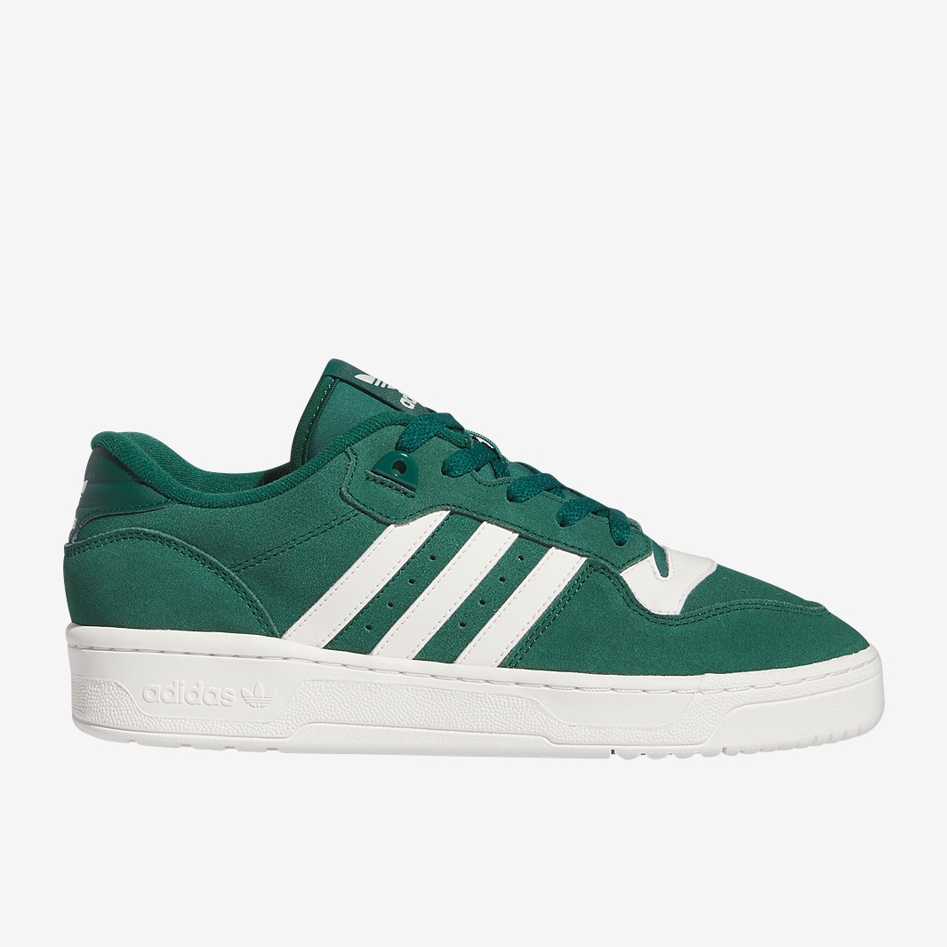 adidas Originals Rivalry Low - Core Green/Cloud White - Trainers - Mens ...