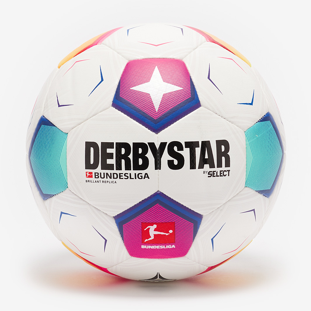 Pallone Derbystar Bundesliga Club S-Light V24 - Taglia 3, 290g - Multicolore