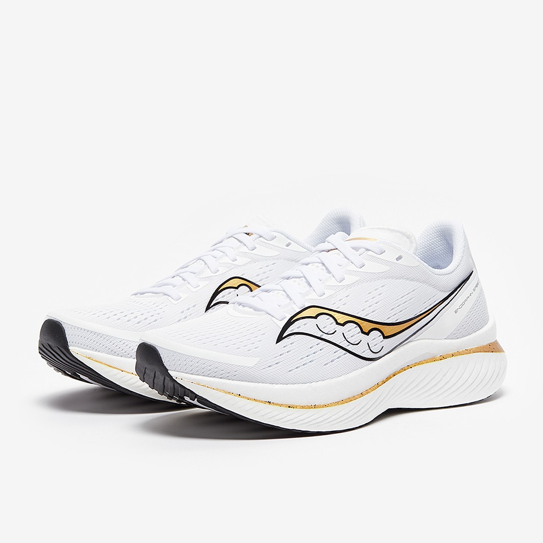 Saucony Endorphin Speed 3 - White/Gold - Mens Shoes | Pro:Direct Running