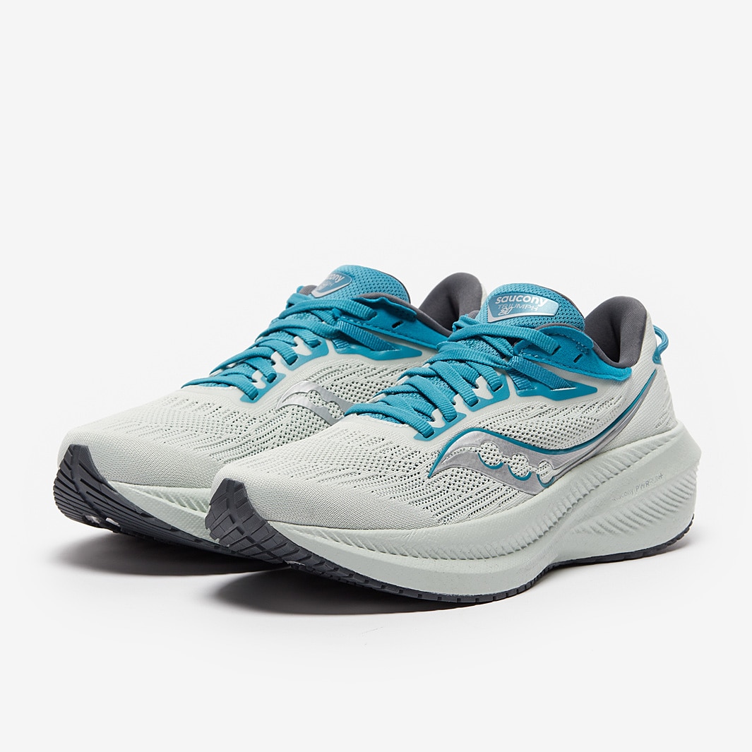 Saucony Womens Triumph 21 - Mist/Ink - Womens Shoes | Pro:Direct Running
