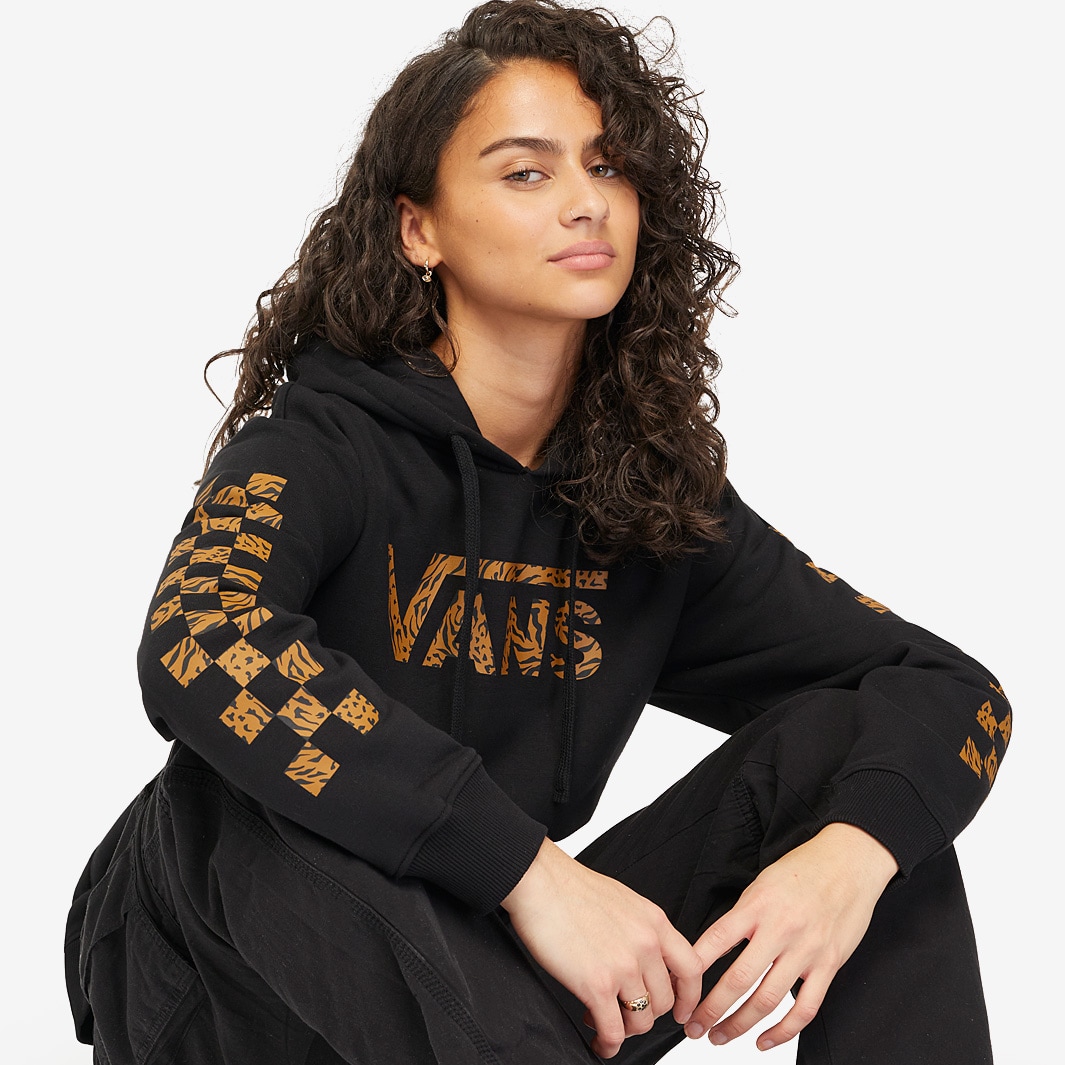 Vans hoodie shop womens gold