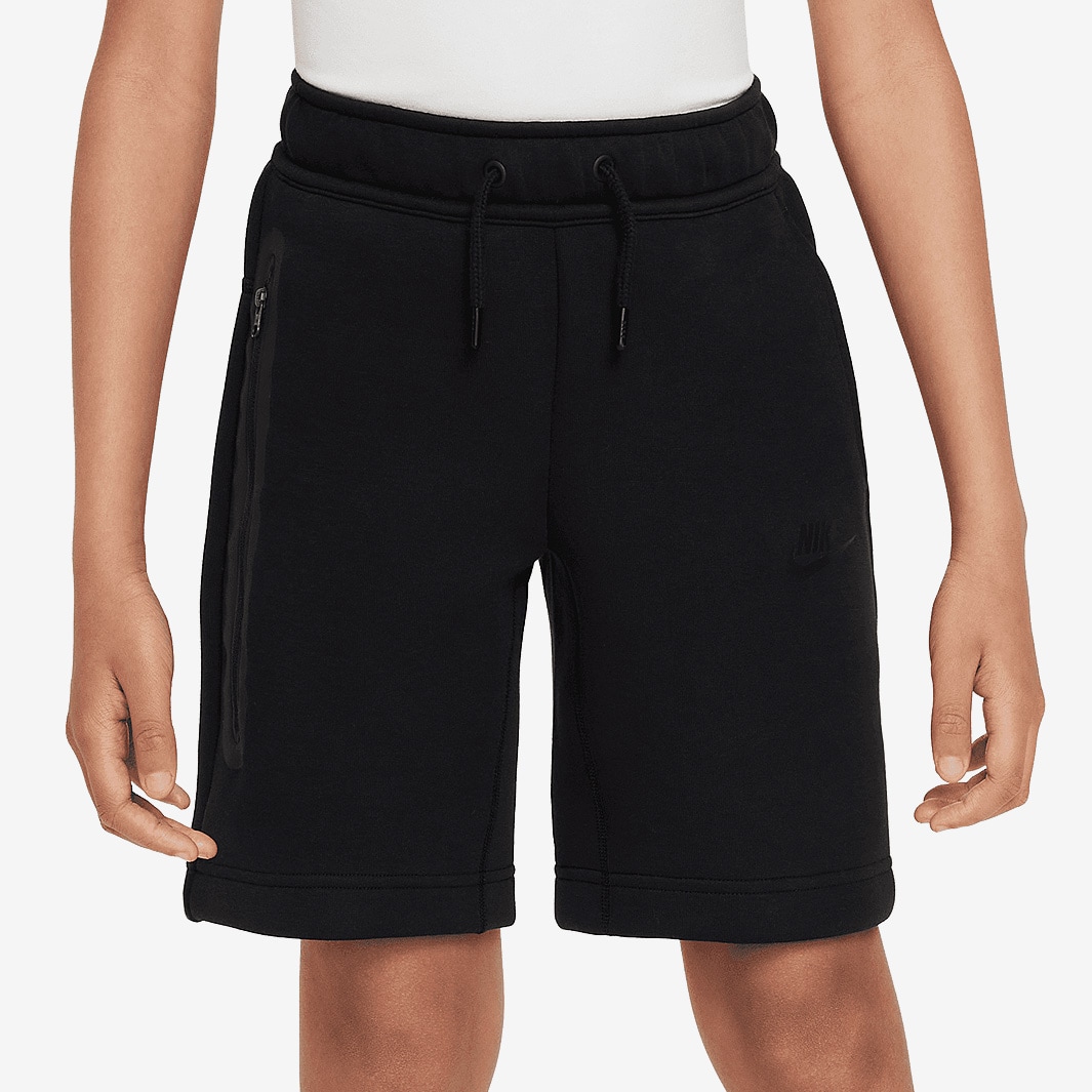 Nike Sportswear Older Kids Tech Fleece Shorts (8-15Y) - Black - Bottoms ...