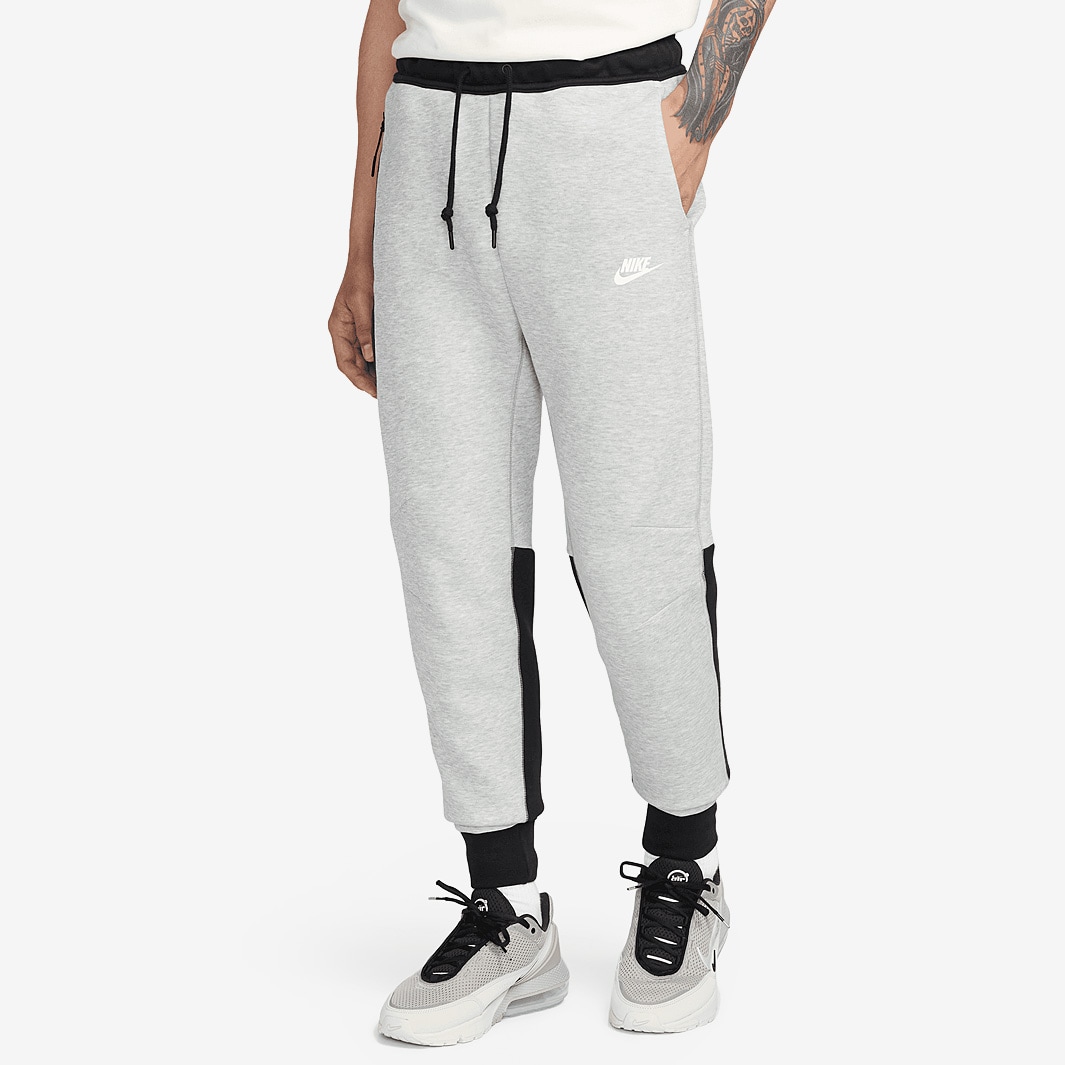 Nike Sportswear Tech Fleece Joggers - Dark Grey Heather/Black/White ...
