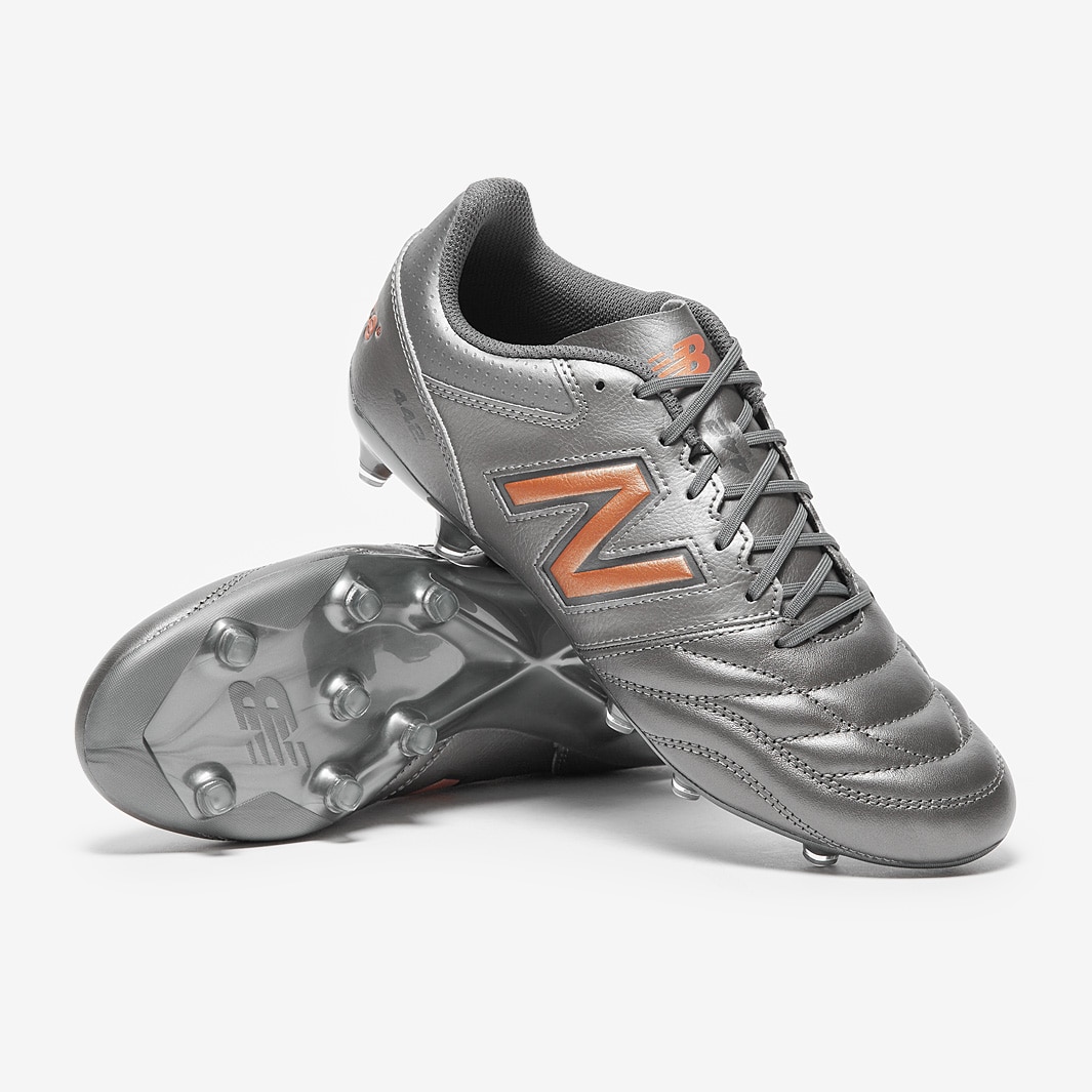 New Balance 442 Team FG - Silver - Mens Boots | Pro:Direct Soccer