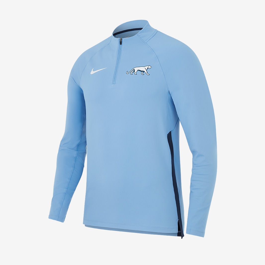 Nike Argentina 23/24 Training 1/4 Zip Top - Light Blue - Mens Replica ...