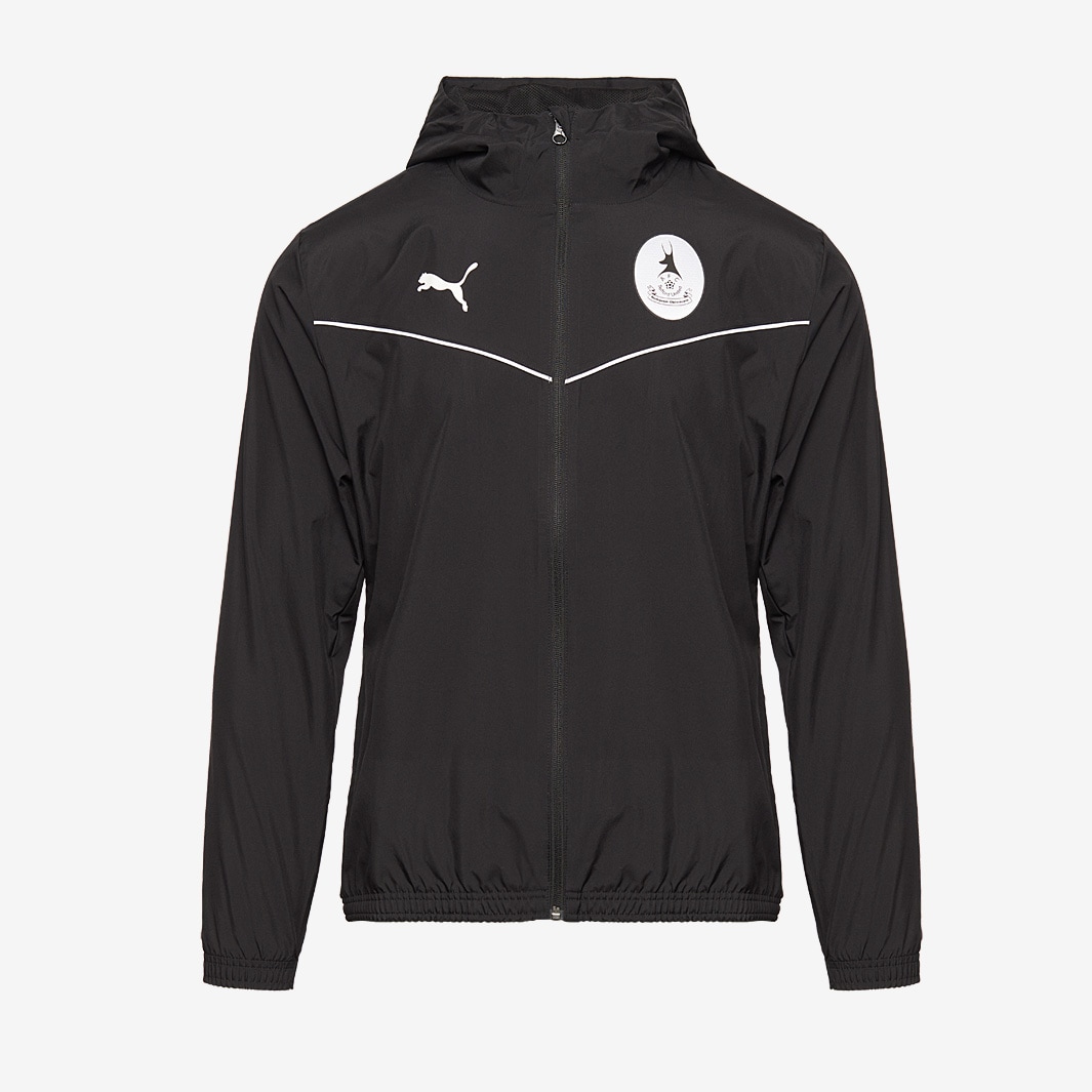 Puma AFC Telford 23/24 Training 1/4 Rain Jacket - Puma Black/Puma White ...