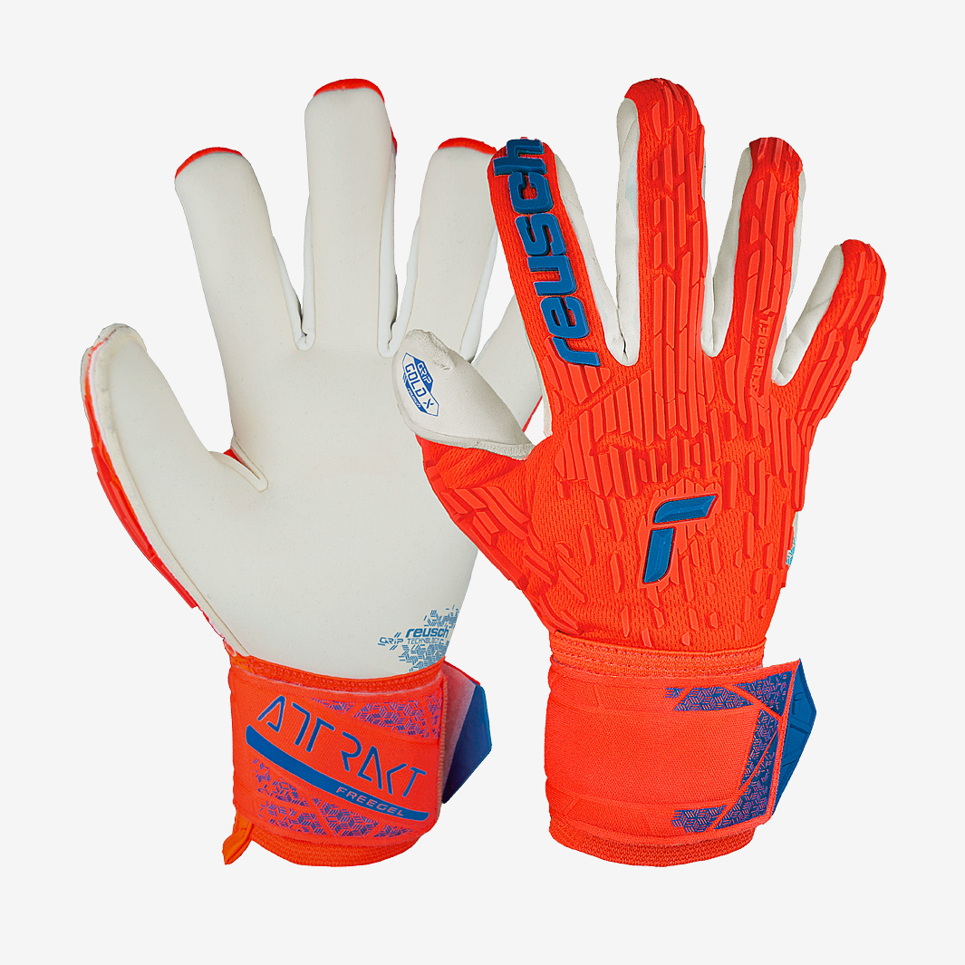 Gants De Gardien De But Reusch Attrakt Gold X – Paume Grip Gold X, Ventilation, Couture Intérieure – Mixte Adulte