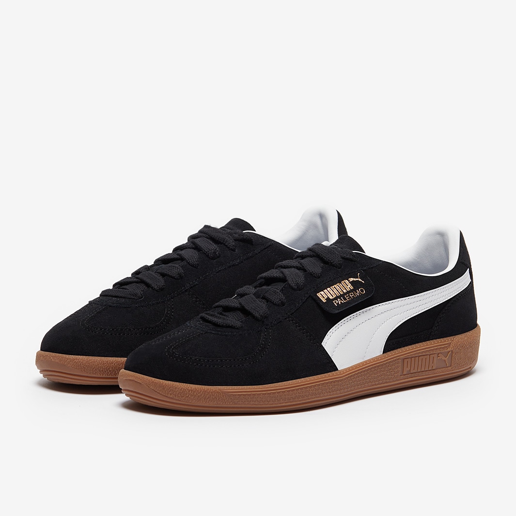 Puma Palermo - Black/White - Trainers - Mens Shoes | Pro:Direct Soccer