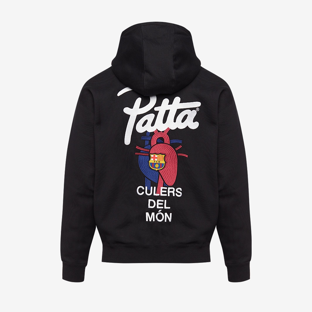 Nike FCB x PATTA Solo Swish LS Top - Black/Deep Royal Blue