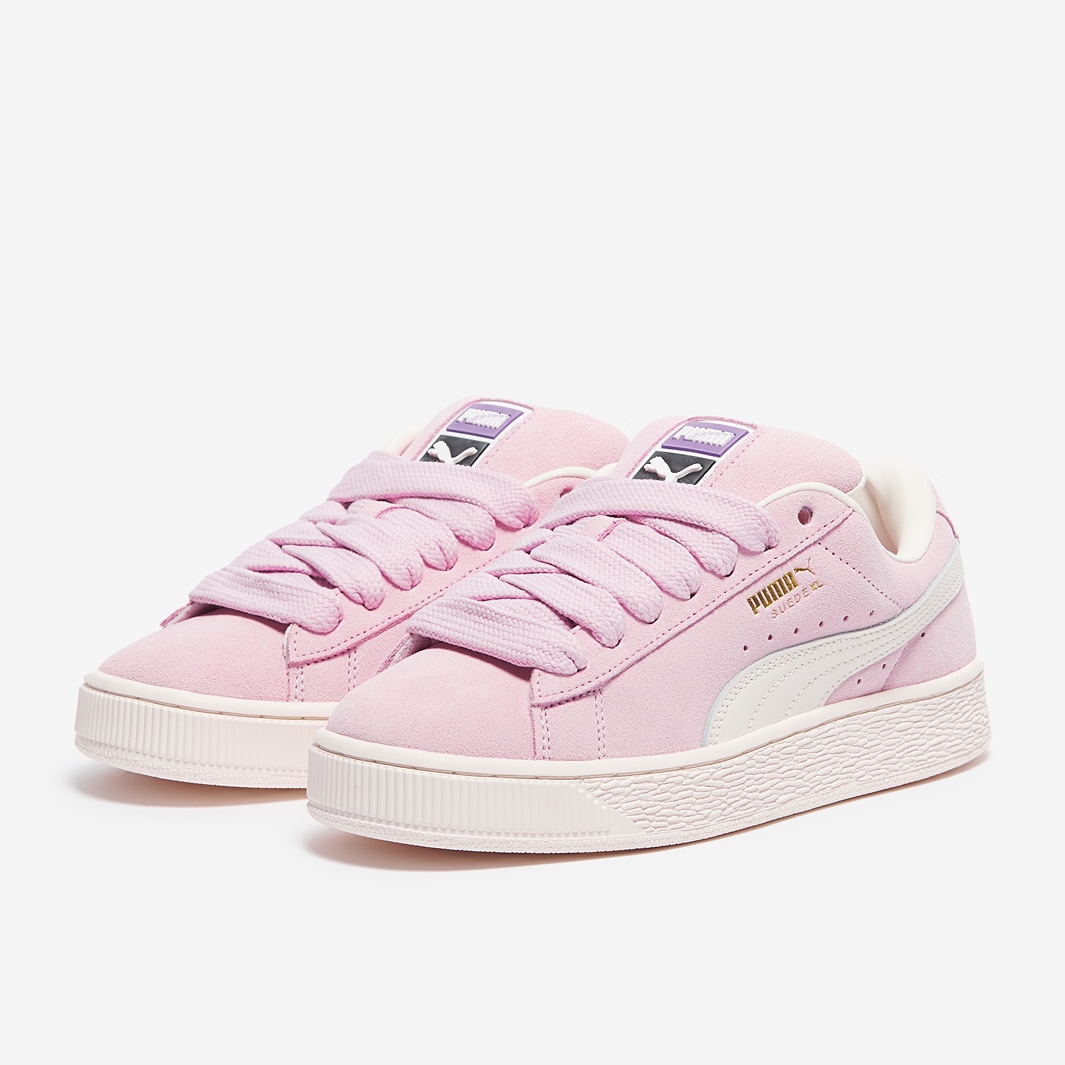 Puma Womens Suede XL - Grape Mist/Warm White - Trainers - Womens Shoes ...