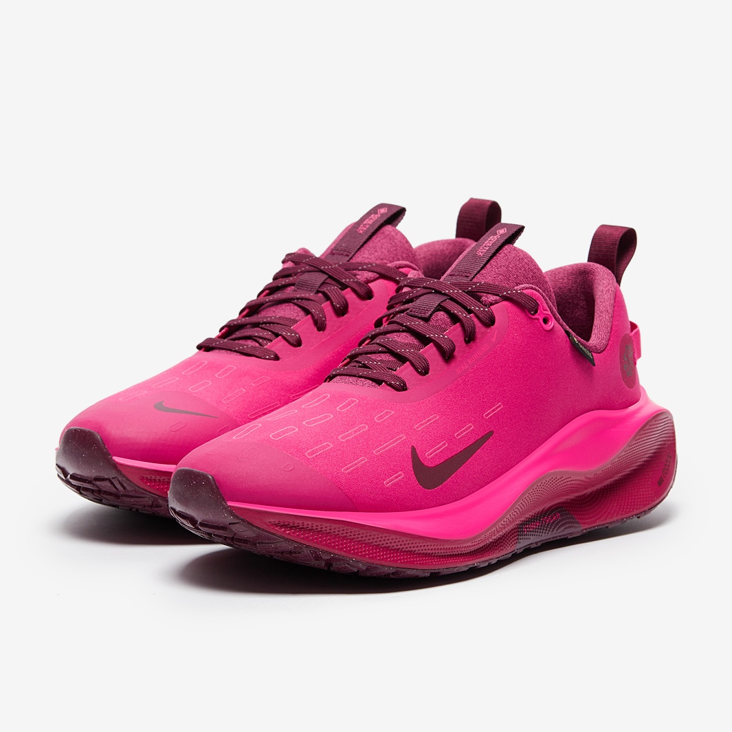 Nike Womens ReactX Infinity Run 4 GORE-TEX - Fireberry/Bordeaux-Fierce ...