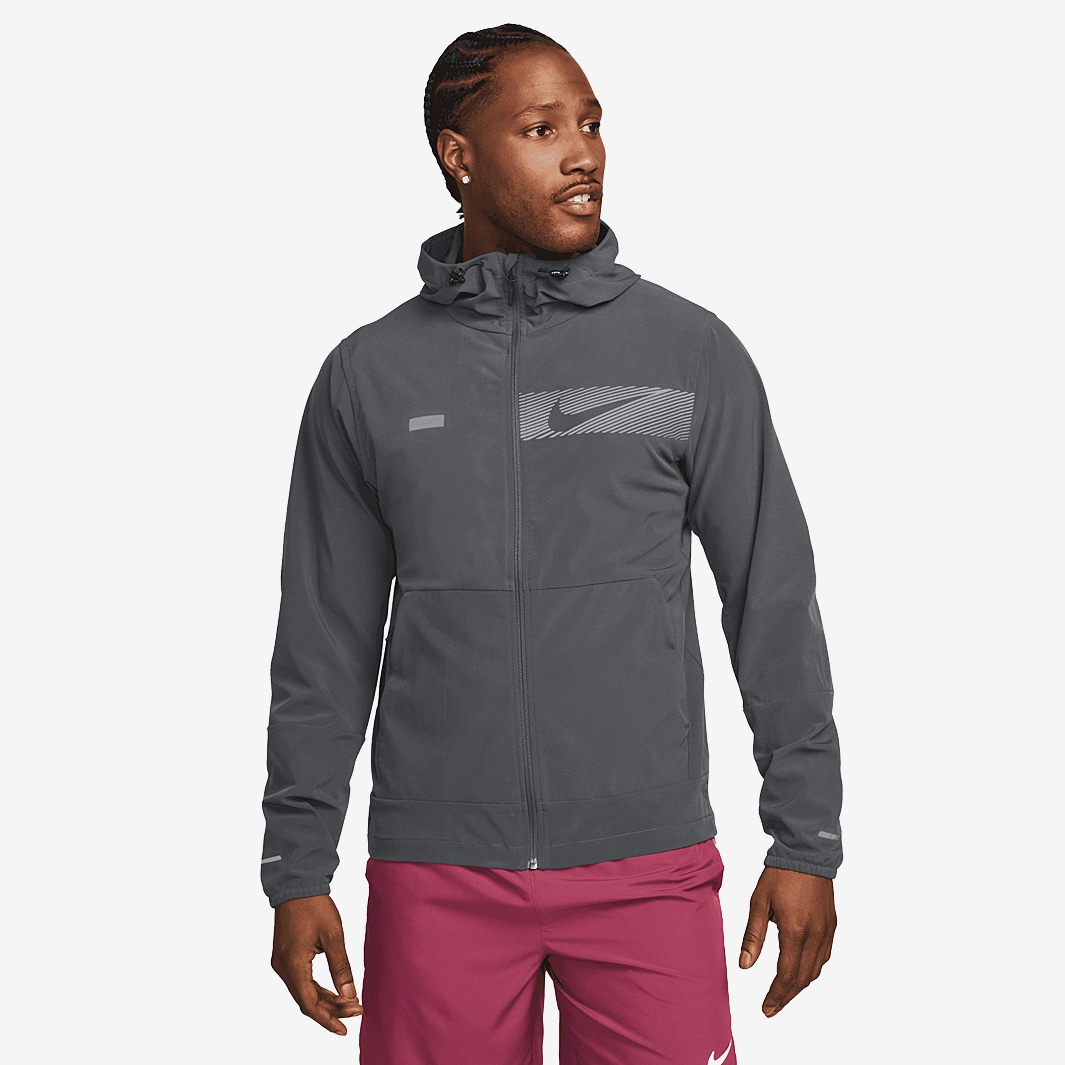 Nike Unlimited Flash Repel Hooded Versatile Jacket - Iron Grey ...