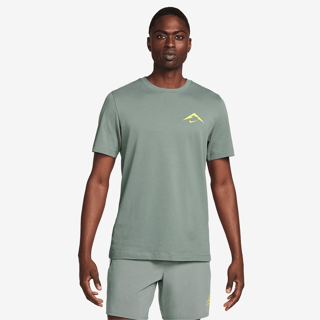 Nike Dri-FIT Trail T-Shirt - Dark Stucco - Mens Clothing | Pro:Direct  Running