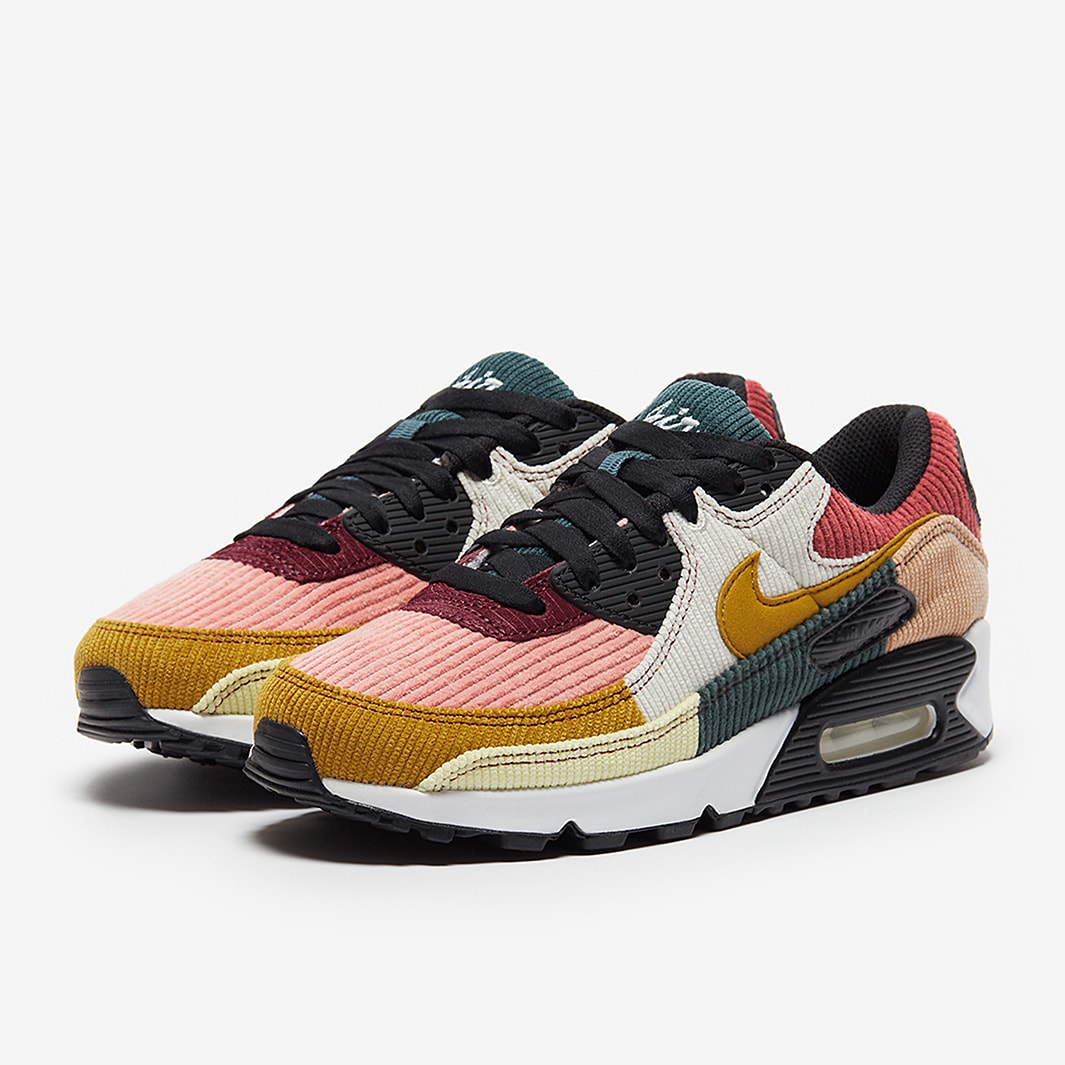 Nike Sportswear Womens Air Max 90 SE - Black/Bronzine/Red Stardust ...