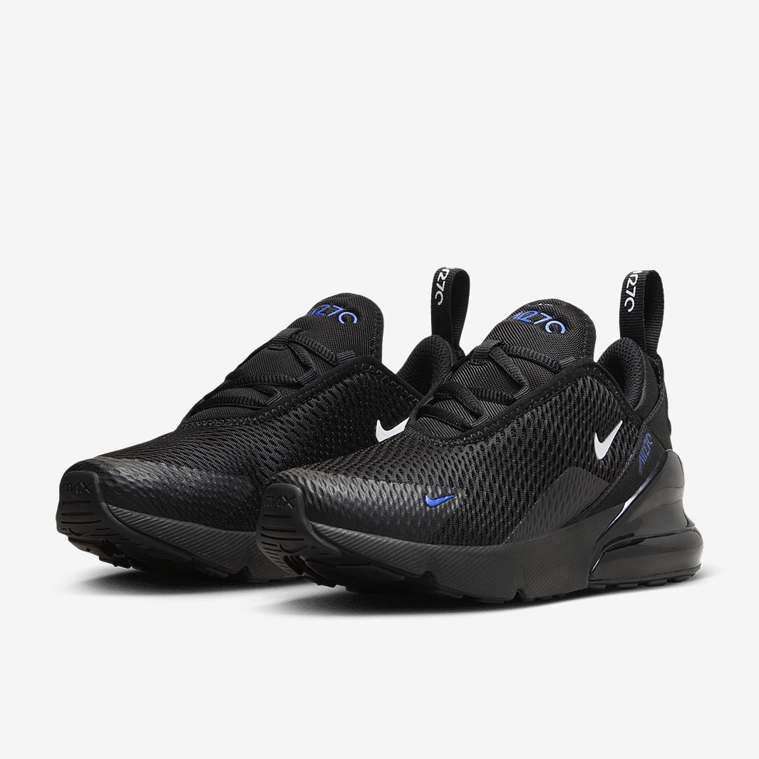 Nike Sportswear Younger Kids Air Max 270 (PS) - Black/White/Racer Blue ...