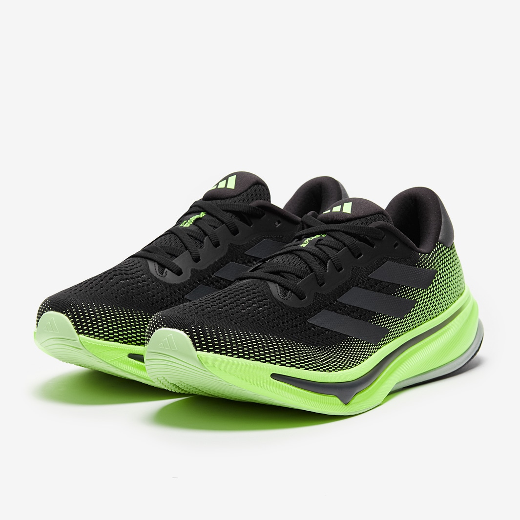 adidas Supernova Rise - Core Black/Grey Five/Green Spark - Mens Shoes ...