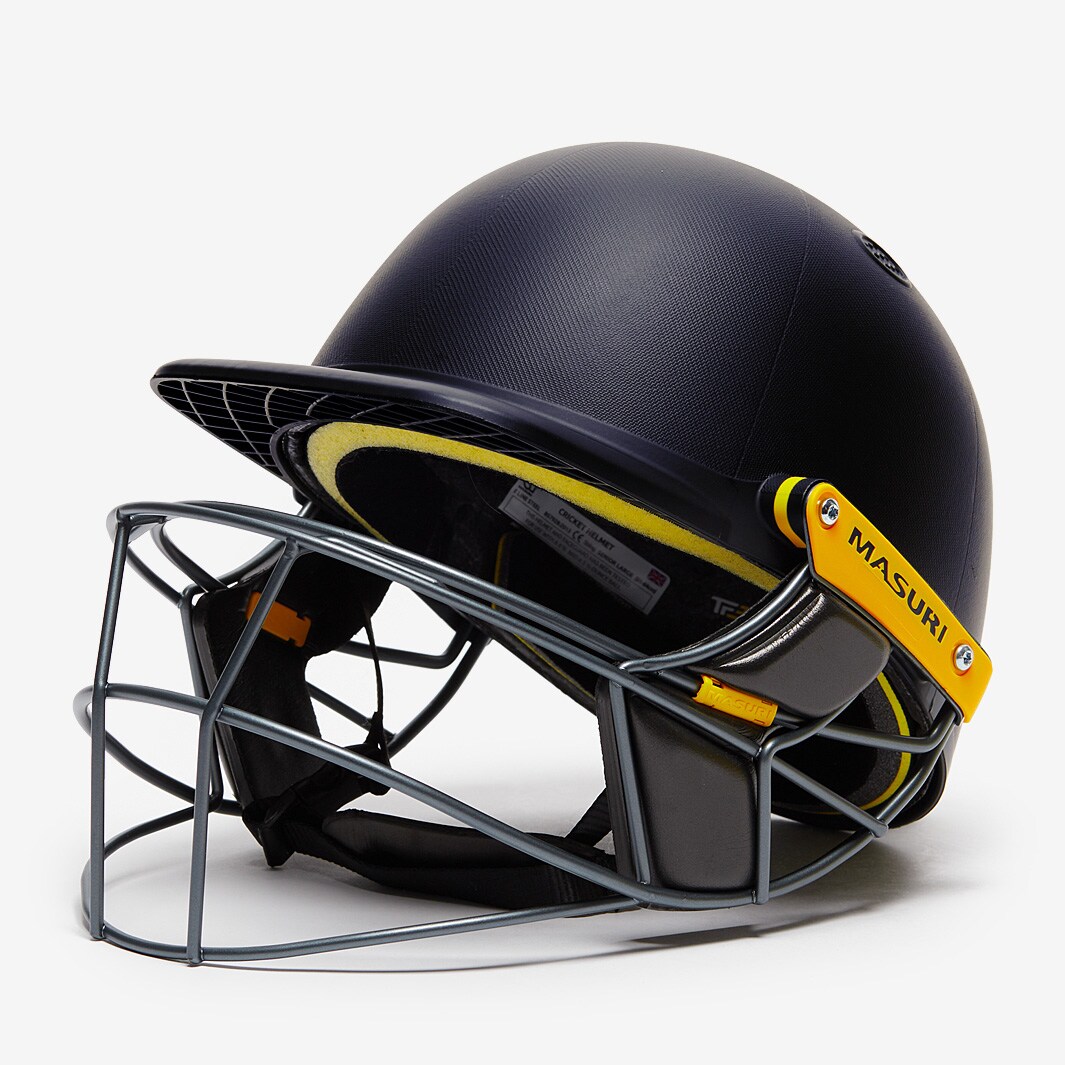 Masuri TF3D E Line Titanium Helmet Navy Batting Equipment Pro