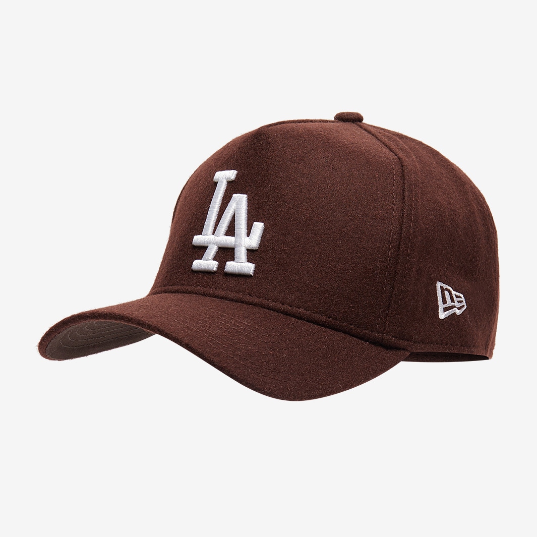 New Era MLB Los Angeles Dodgers Melton EFRAME - Brown/White ...