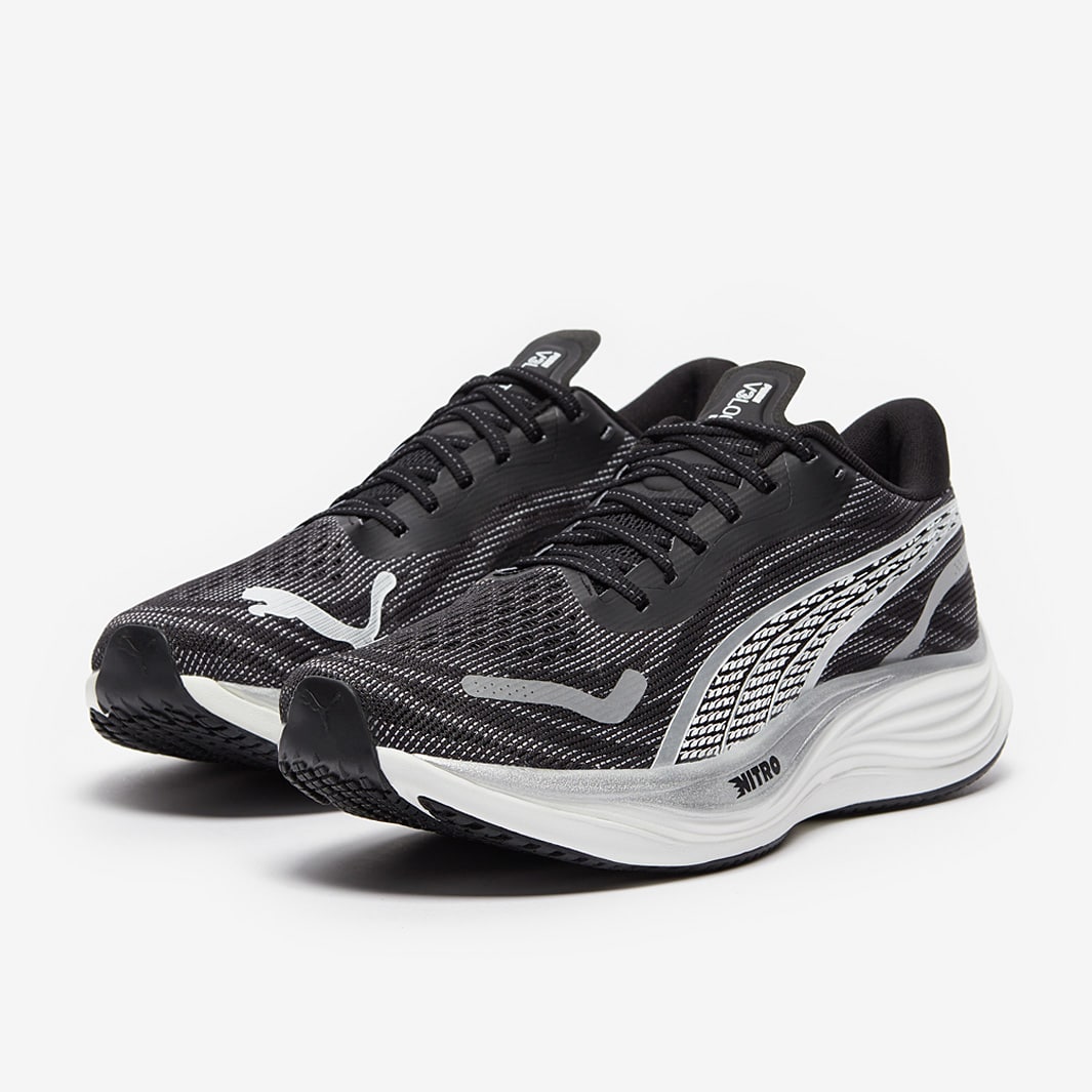 Puma Velocity Nitro 3 - PUMA Black-PUMA White-PUMA Silver - Mens Shoes ...