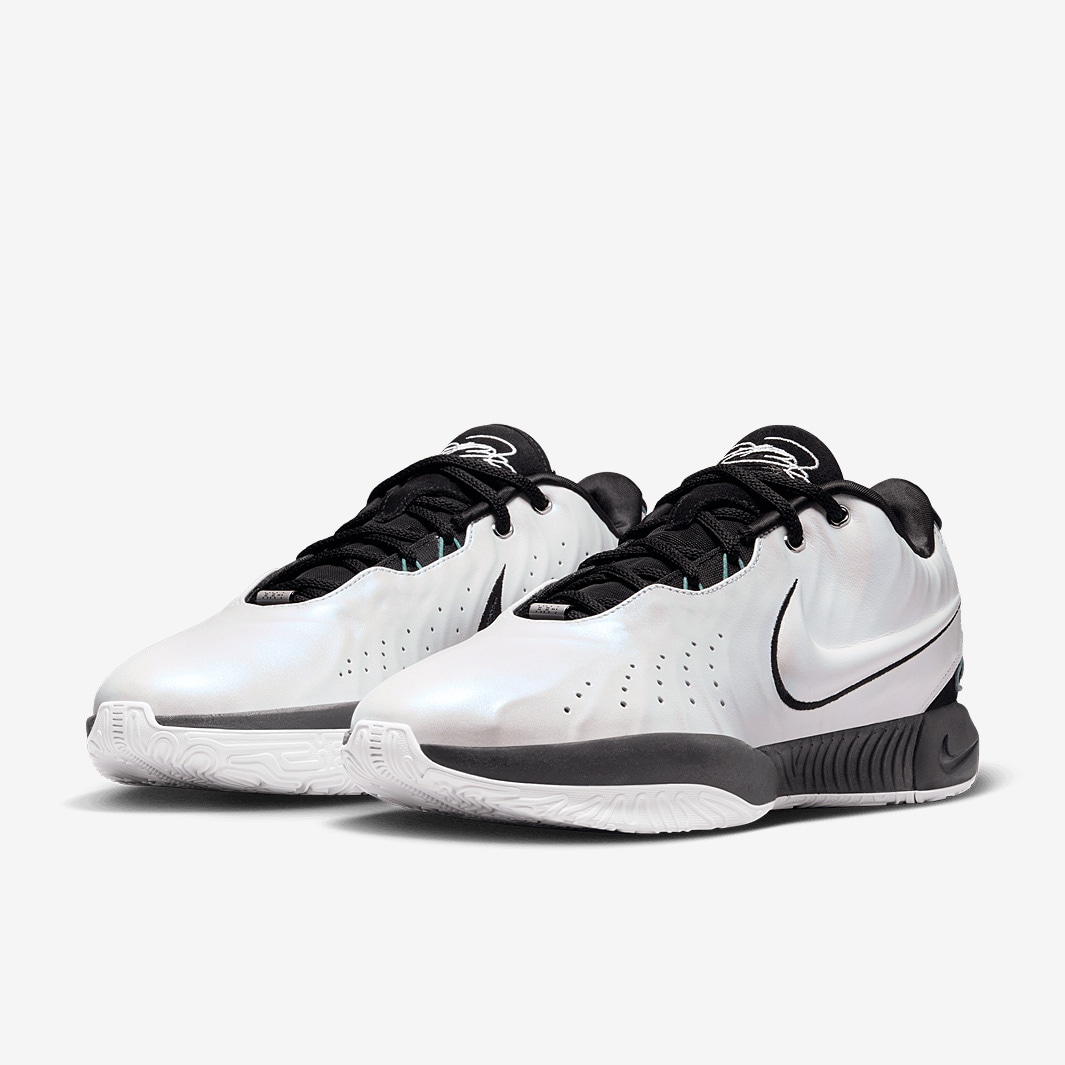 Nike LeBron 21 - White/Black/Biocoastal/Photon Dust - Trainers - Mens ...