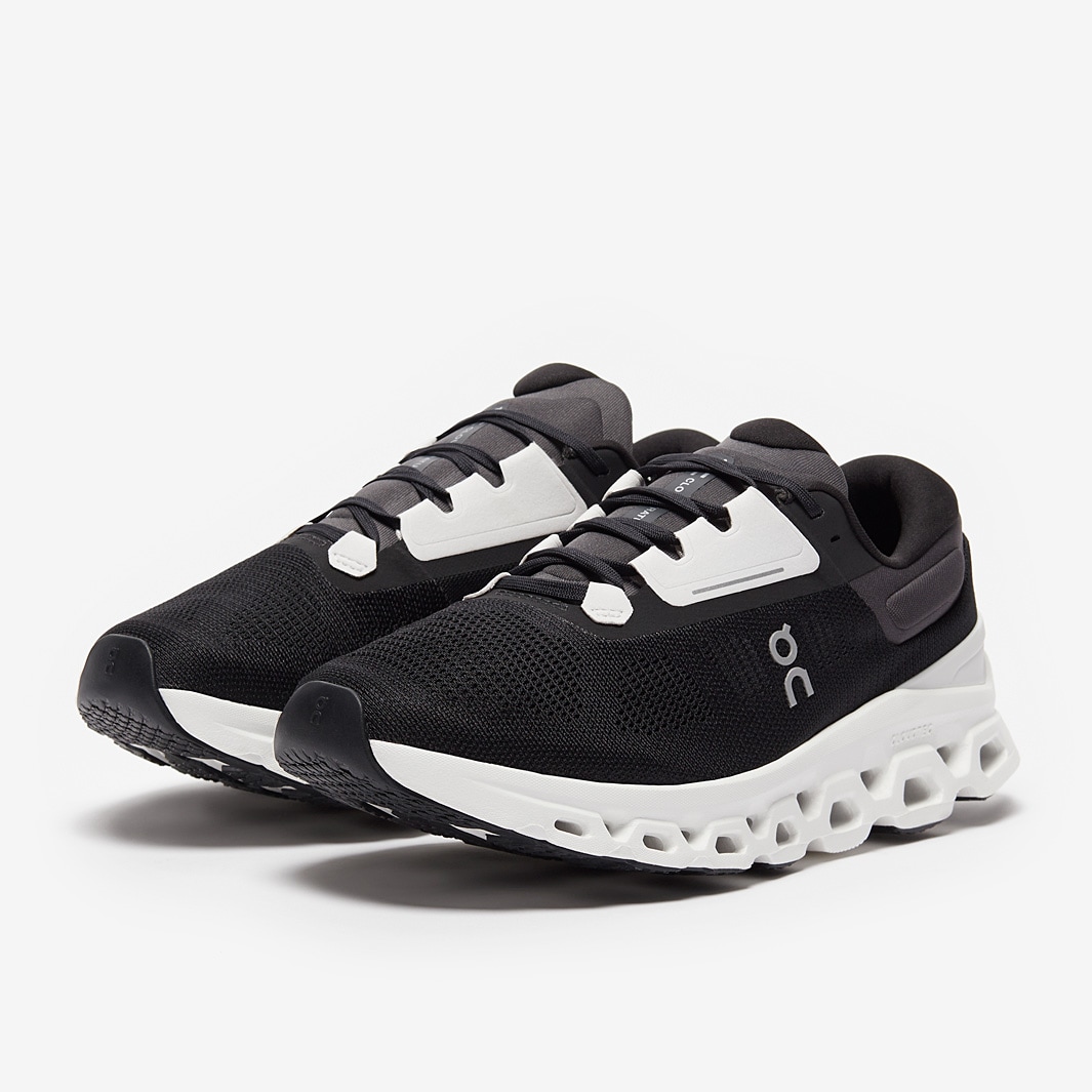 On Cloudstratus 3 - Black/Frost - Mens Shoes | Pro:Direct Running